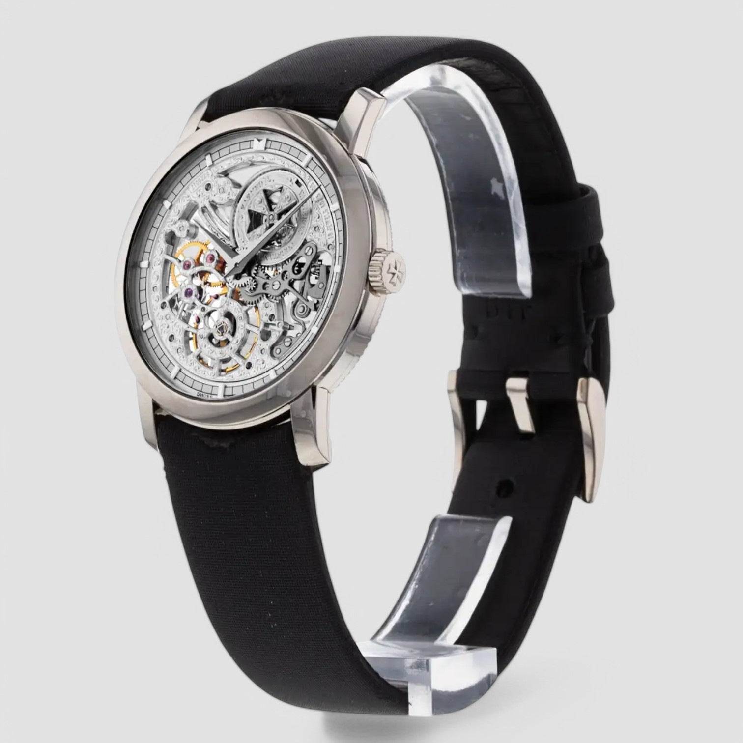 Traditionnelle Openworked Manual Wind 30mm Ladies Watch