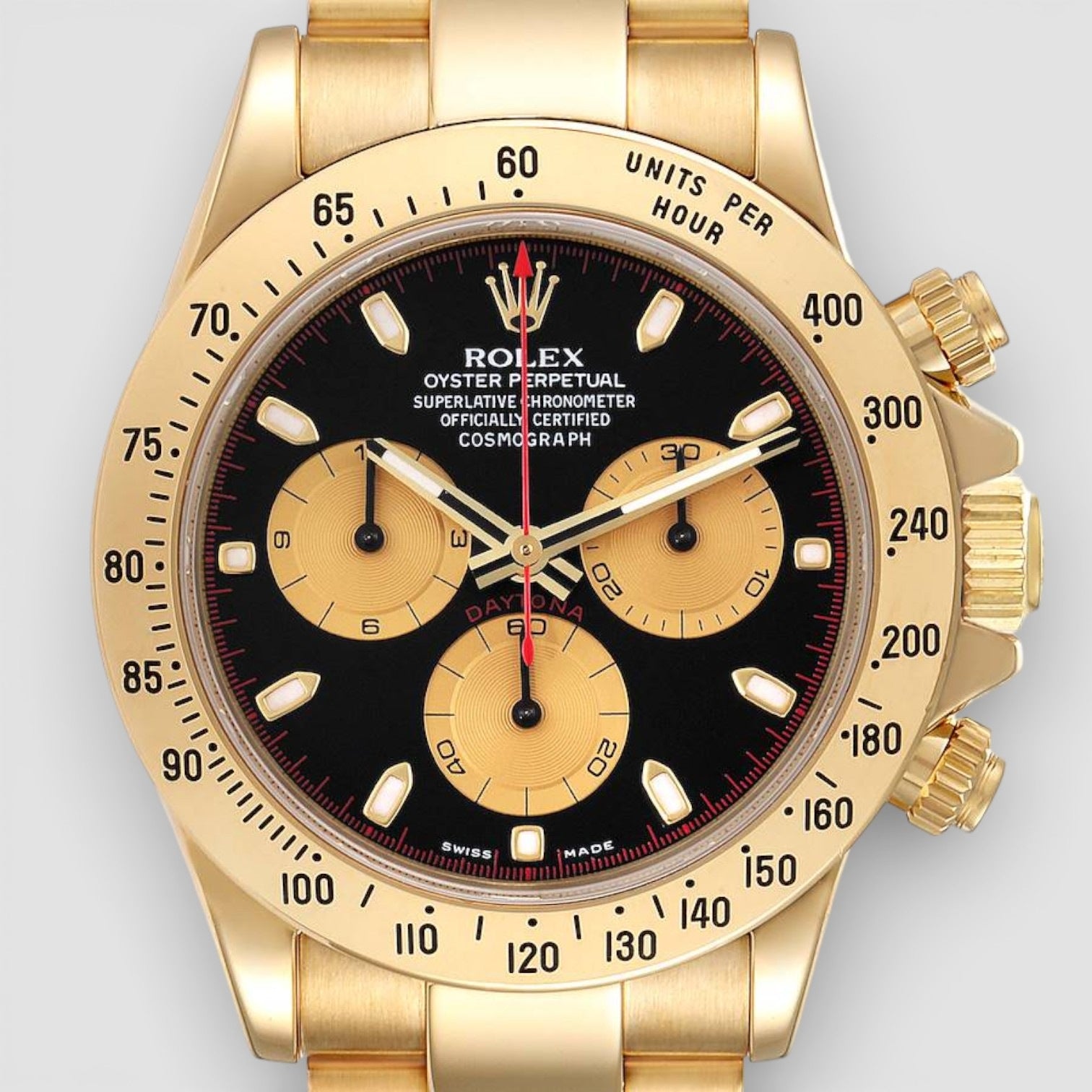 Cosmograph Daytona Black Dial Men's Watch