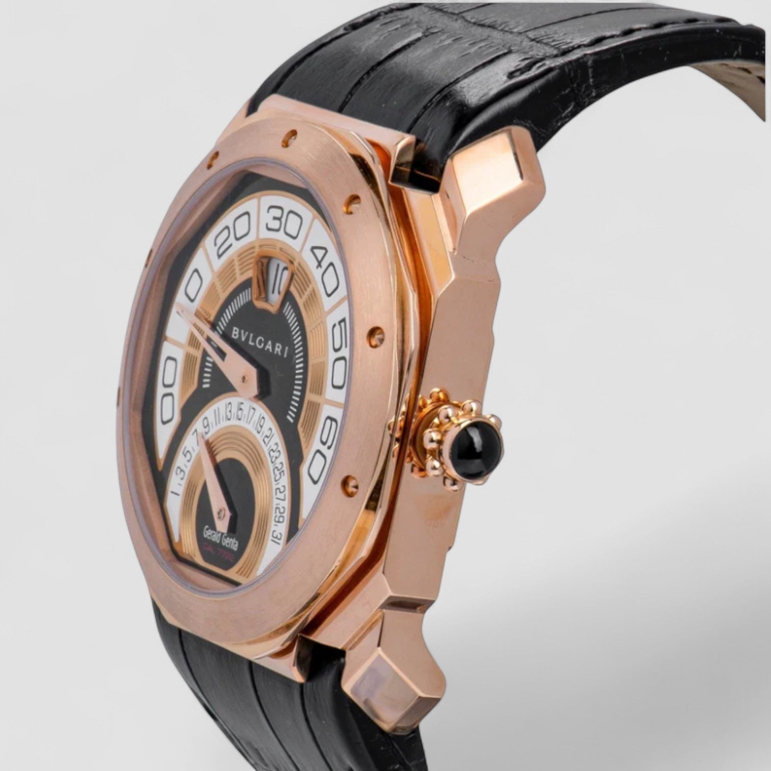 Gerald Genta Octo Bi-Retrograde Rose Gold