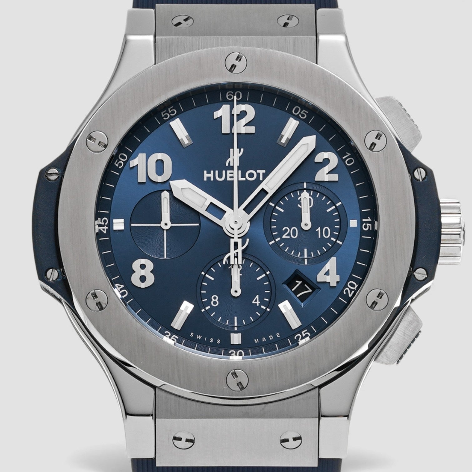 Big Bang Chronograph Automatic Blue Dial Men's Watch