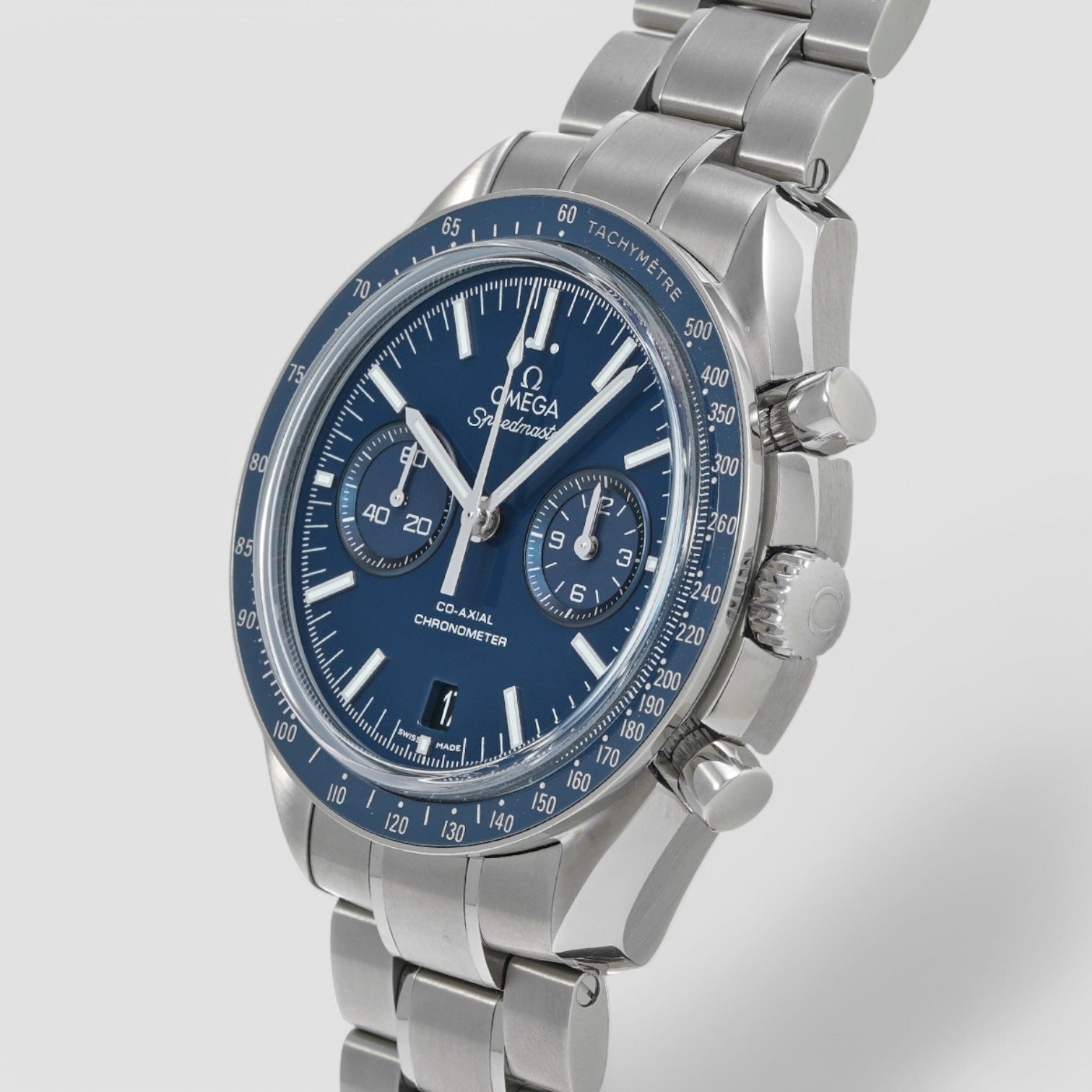 Speedmaster Moonwatch Titanium / Blue Dial