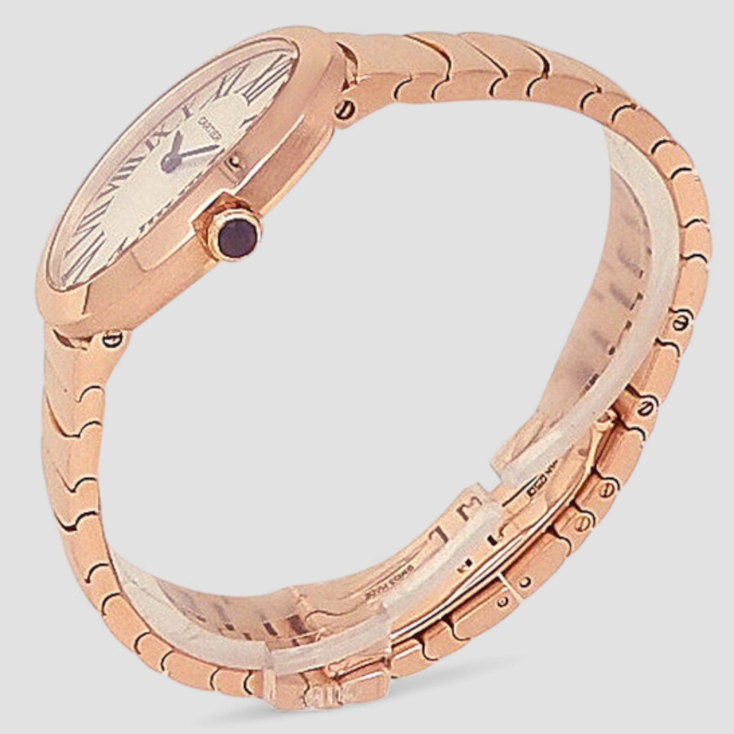 Baignoire Silver Dial Ladies Watch