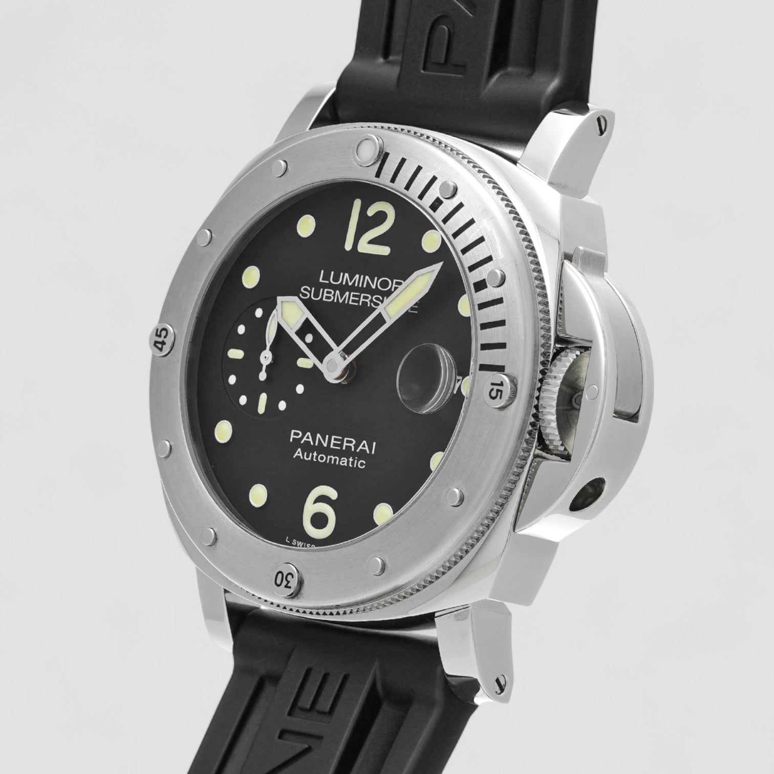Luminor Submersible SS Black Dial 44MM