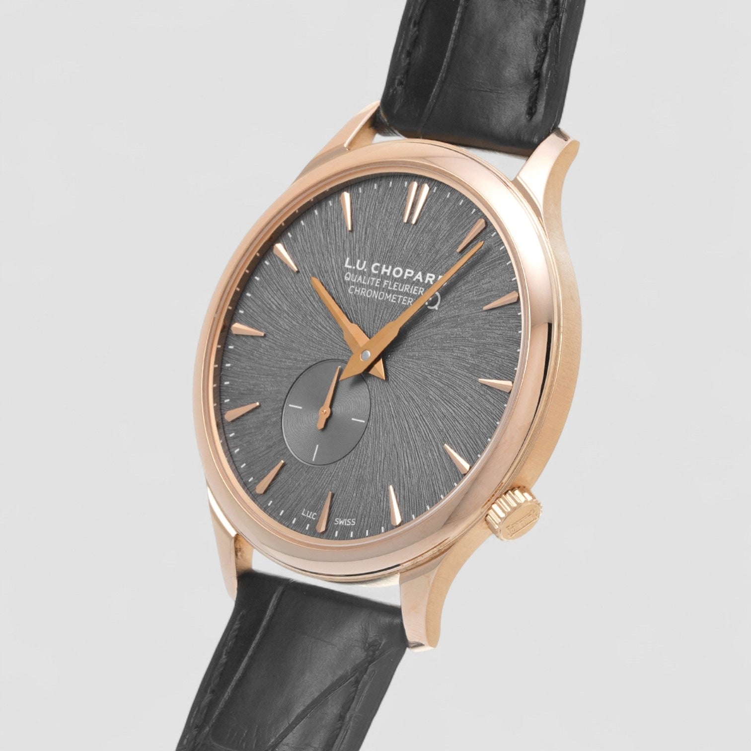 L.U.C Grey/Leather Ø40 mm