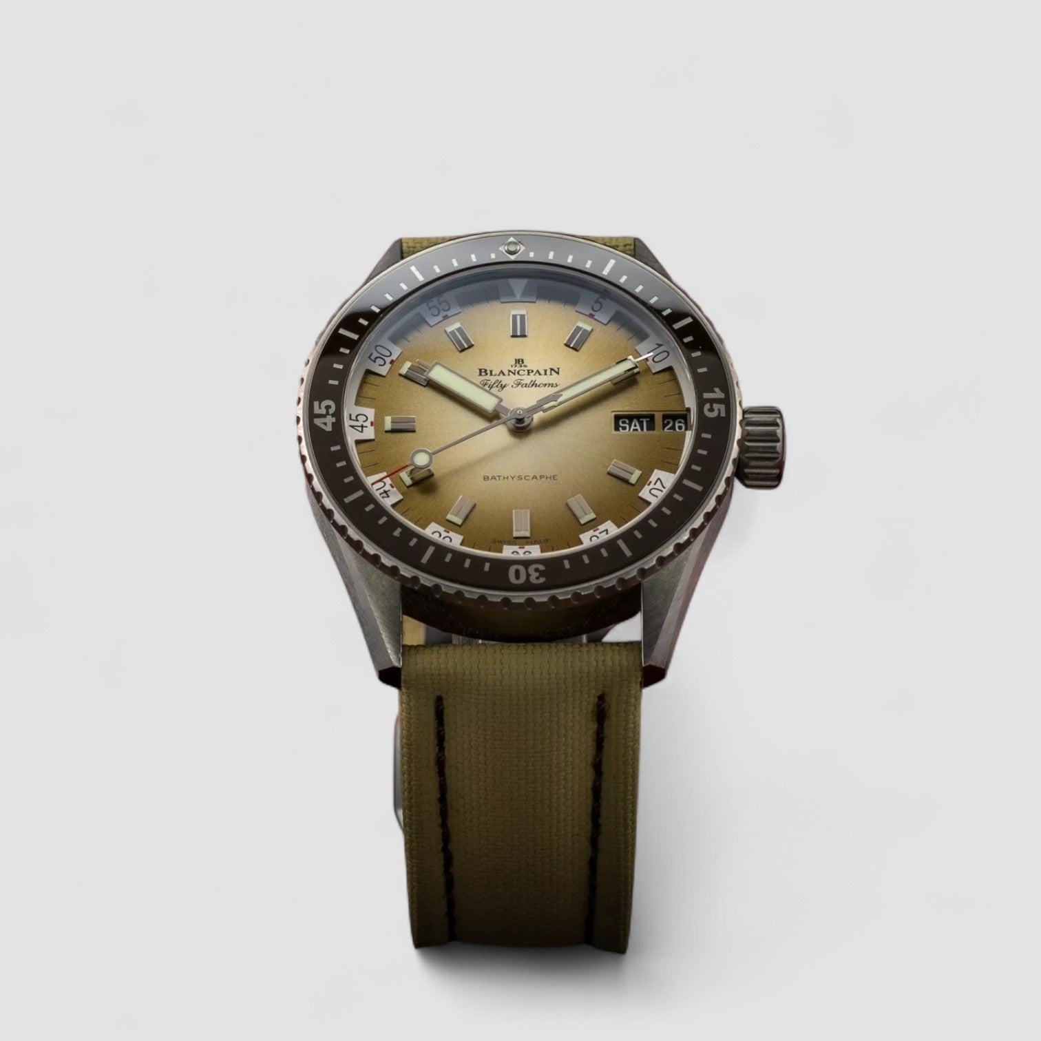 Fifty Fathoms Bathyscaphe Day Date Desert Edition