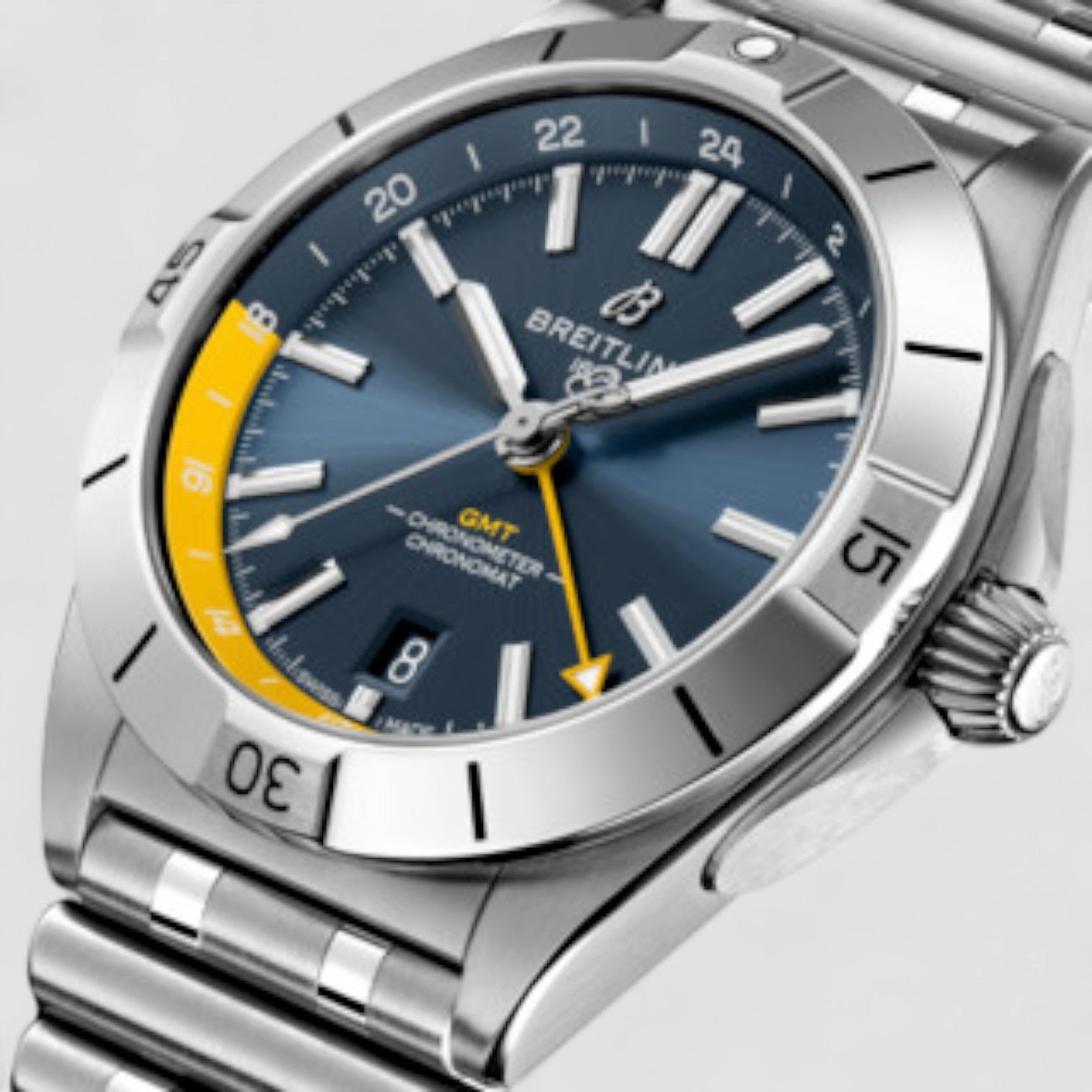 Chronomat 40 GMT Stainless Steel / Blue Dial