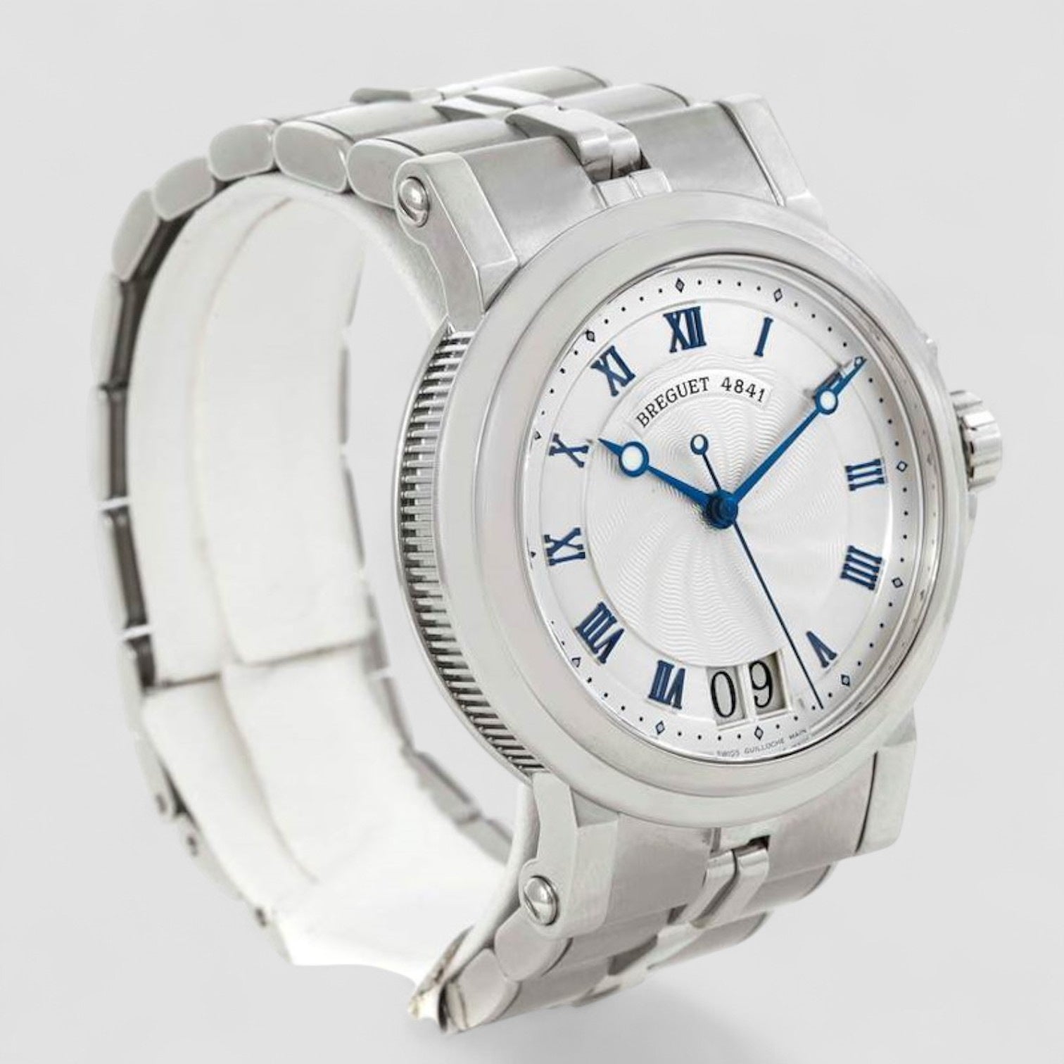 Marine Big Date Automatic Stainless Steel Watch