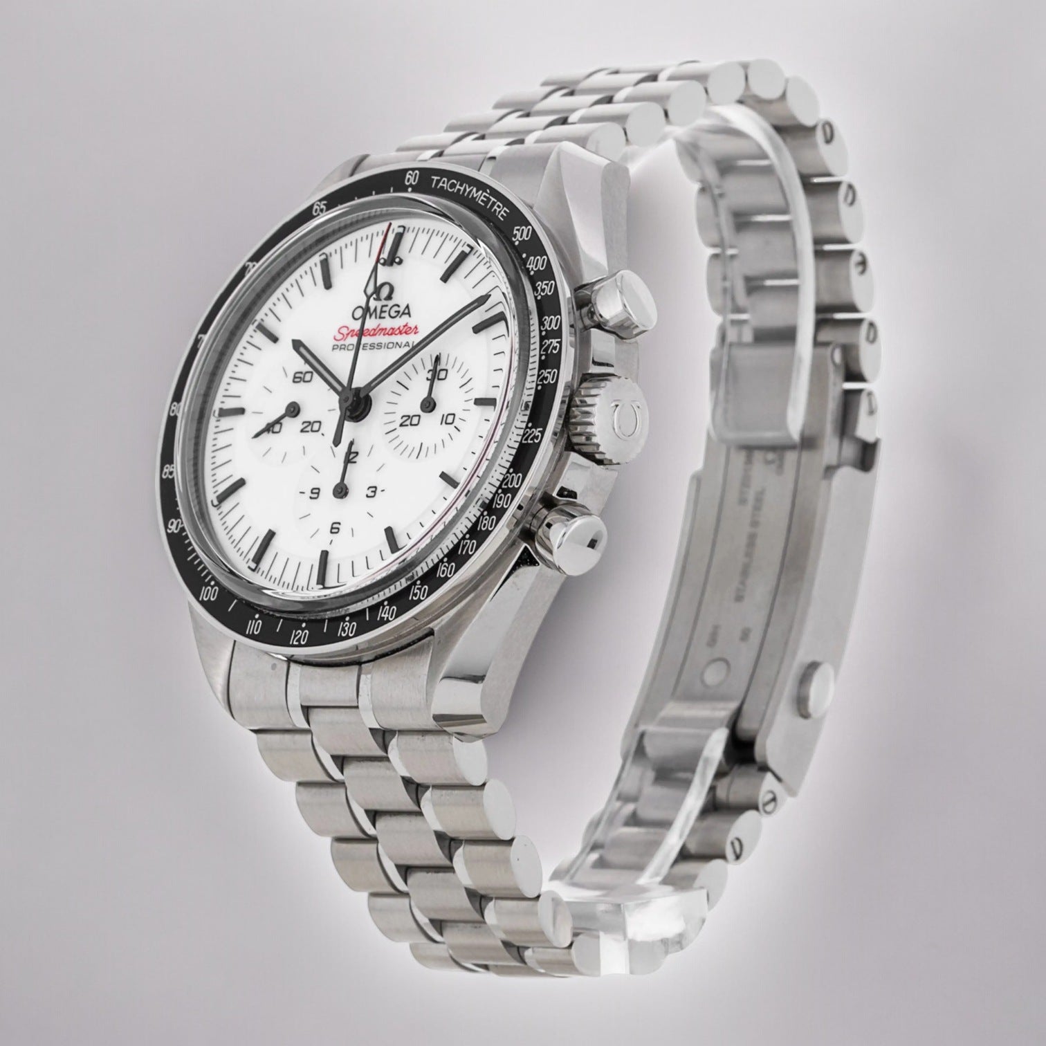 Speedmaster Professional Moonwatch White Index Dial