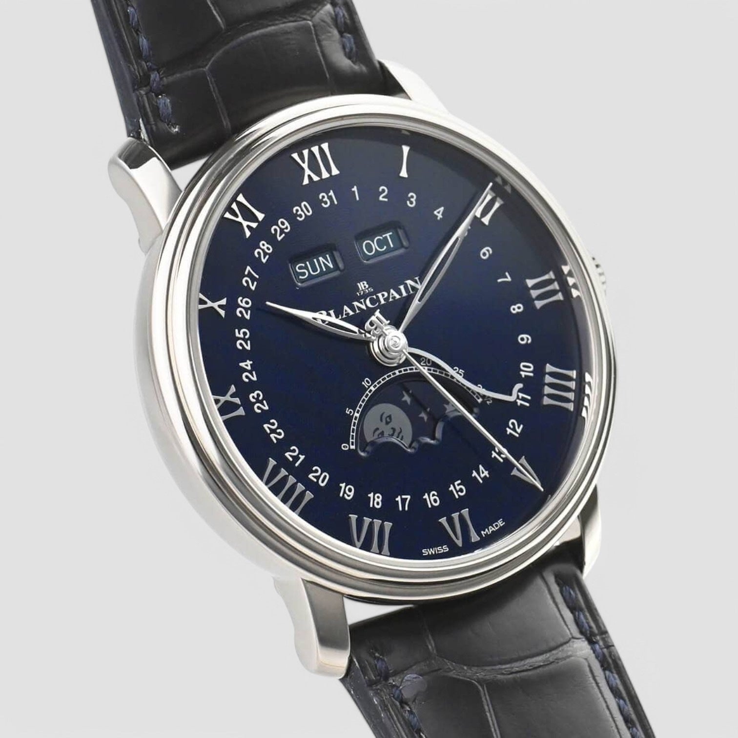 Villeret Quantième Complet Moonphase Complete Calendar 40MM