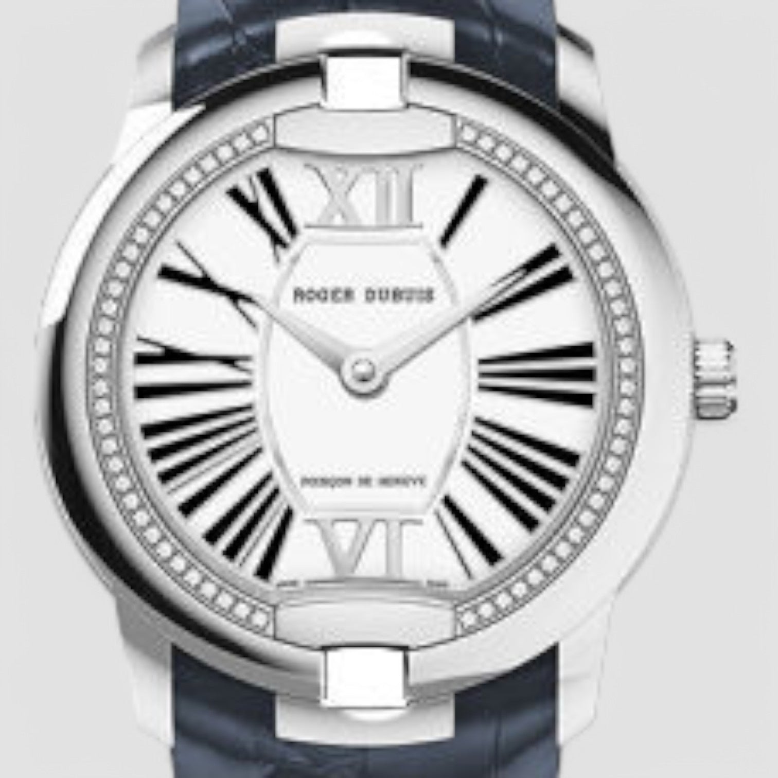 Velvet Automatic Diamond White Dial Watch