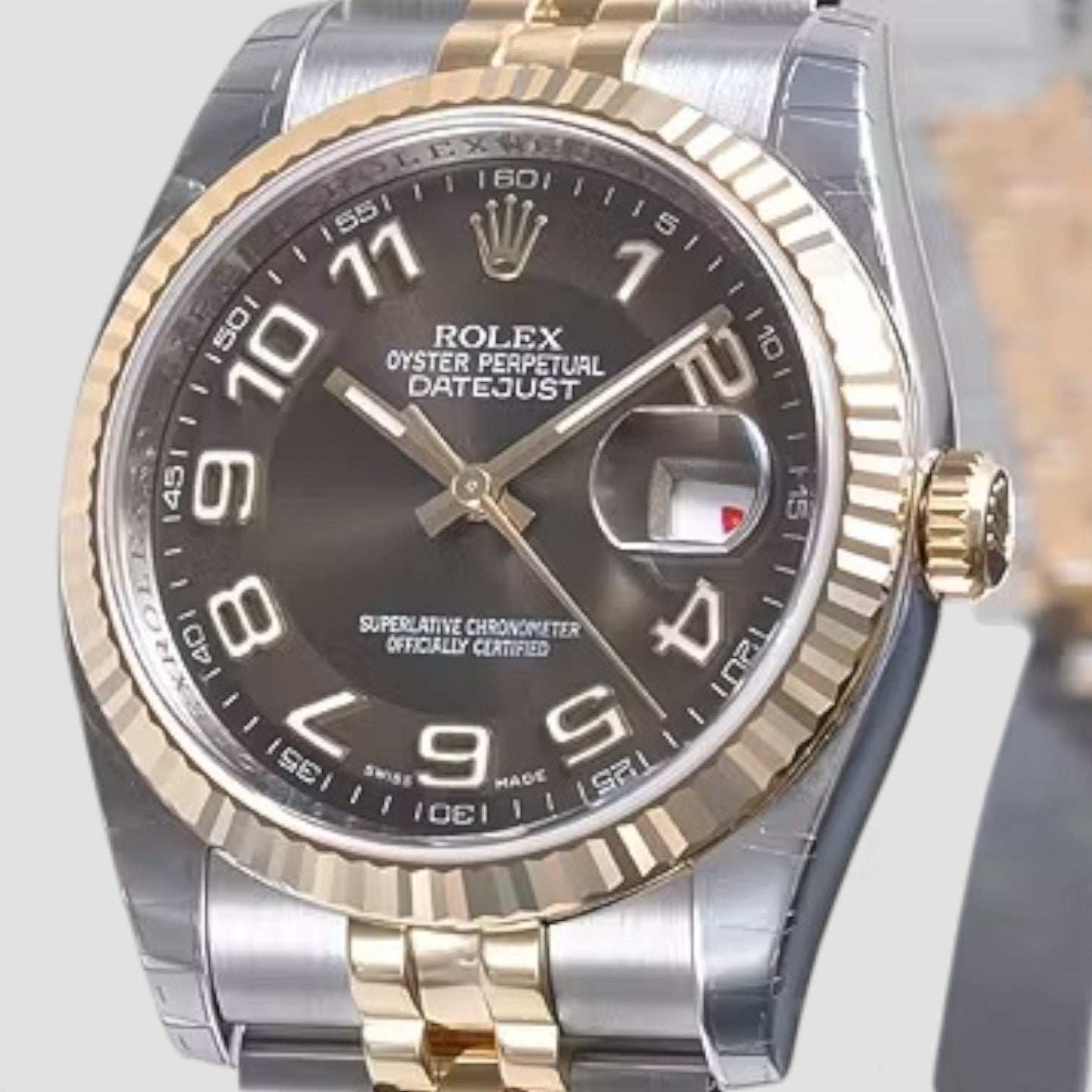 Datejust 36 Brown Dial Watch