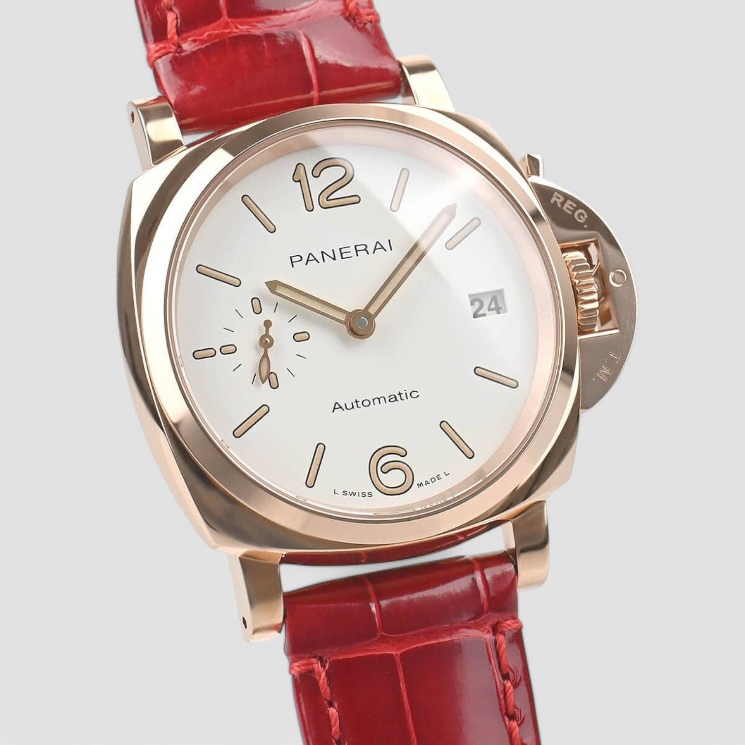 Luminor Due Automatic White Dial Watch