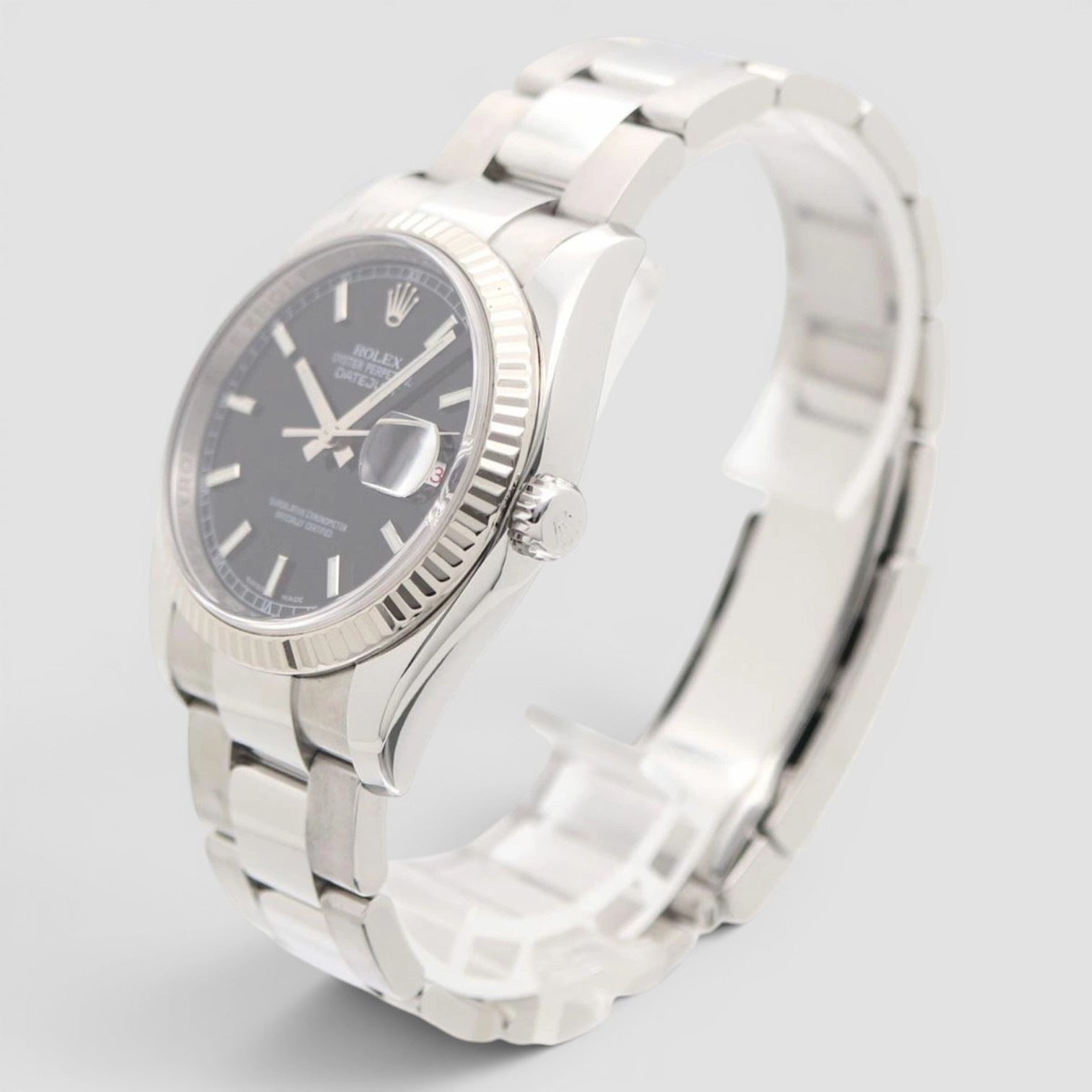 Datejust 36 Black index Dial - Oyster Bracelet