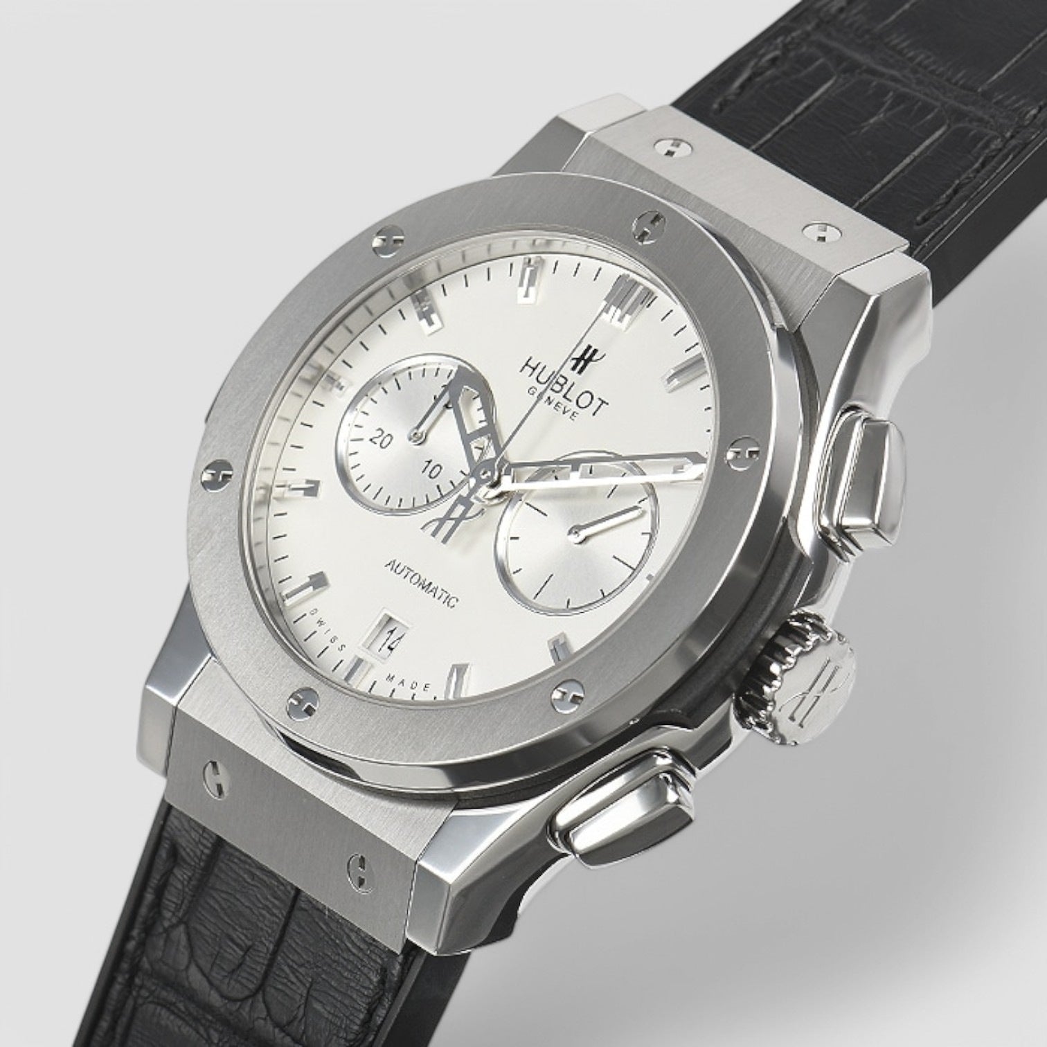 Classic Fusion Titanium Automatic White Dial Reloj Para Hombre