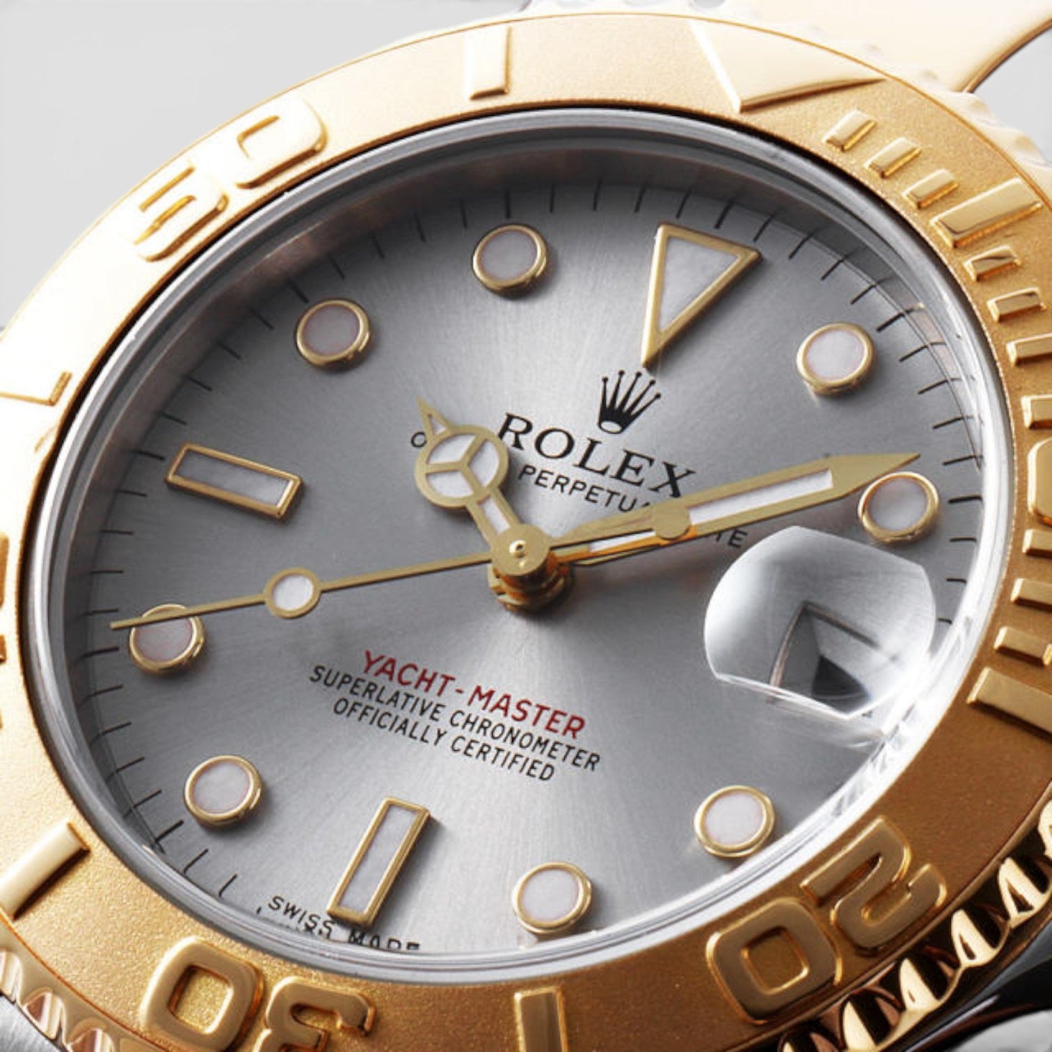 Yacht-Master 35mm Steel & Yellow Gold Grey Dial