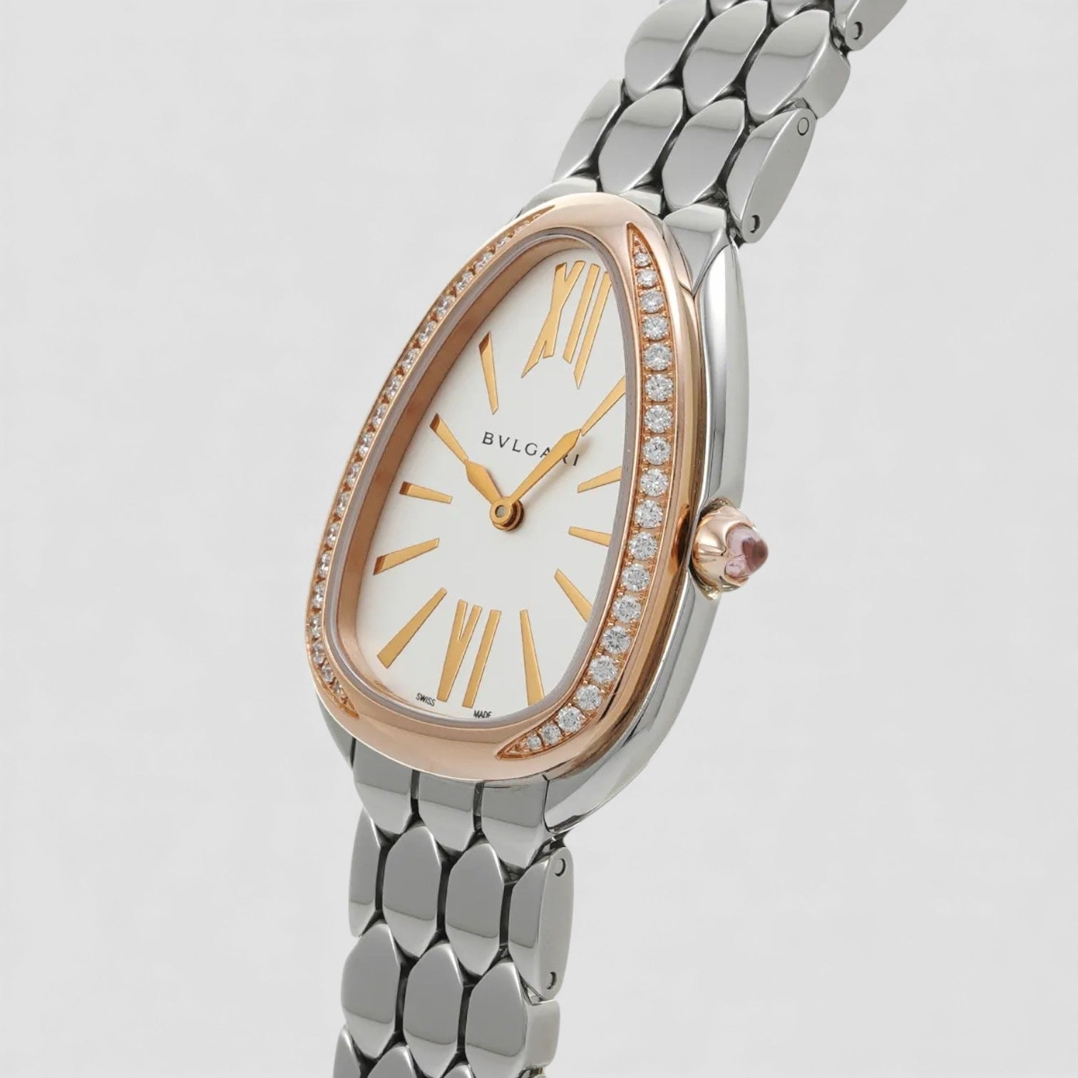 Serpenti Seduttori Quartz White Dial Ladies Watch