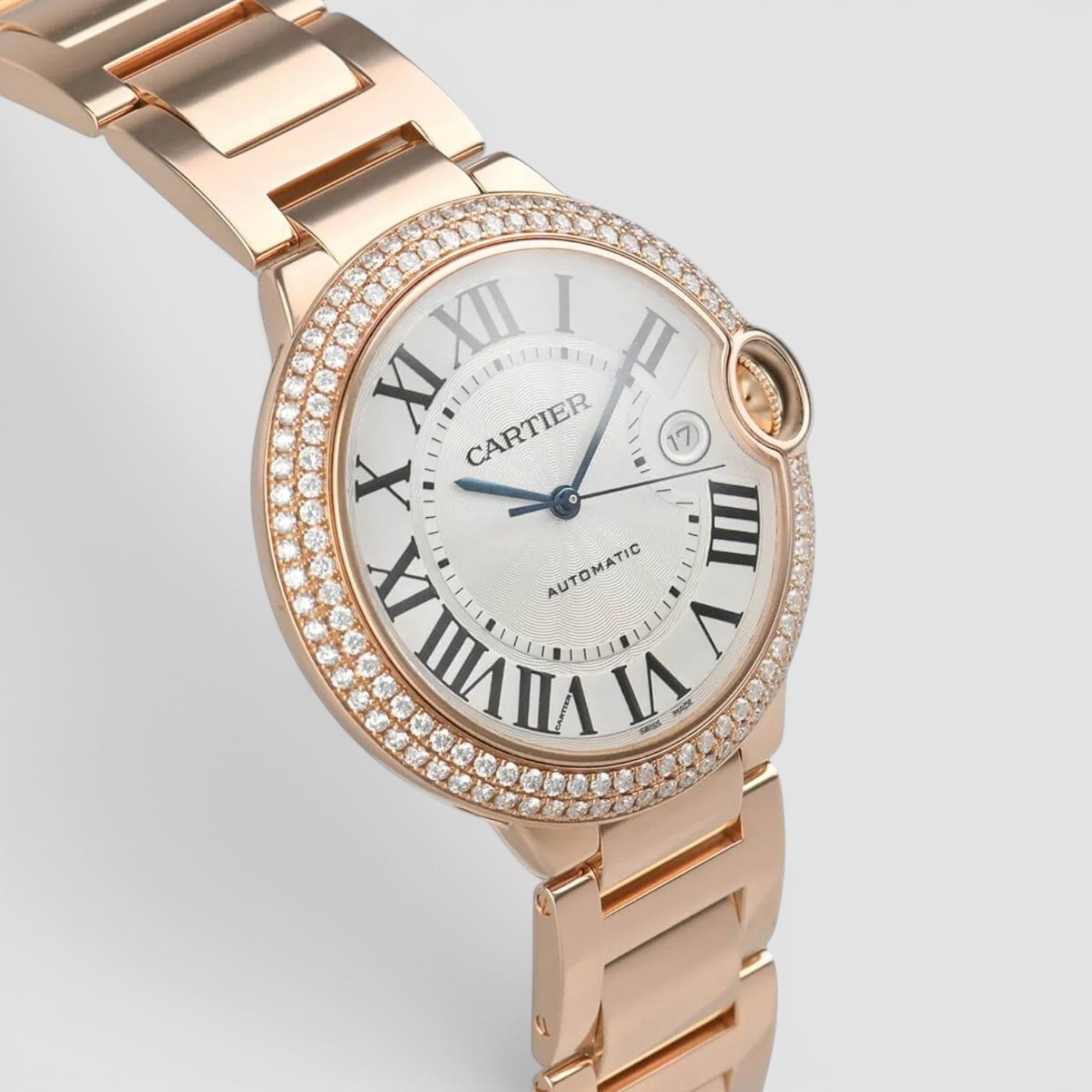 Ballon Bleu 42mm 18K Rose Gold Diamond-Set
