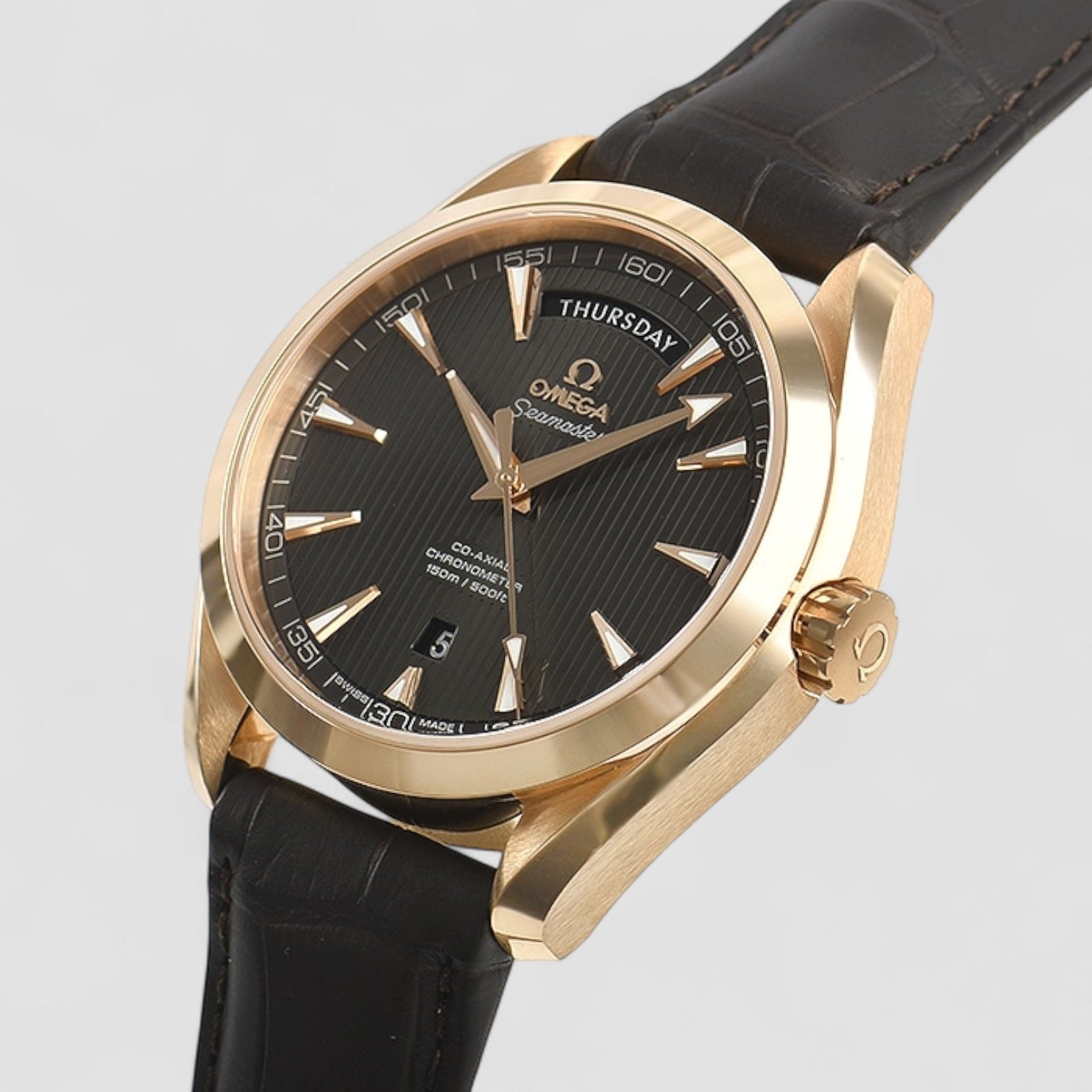 SEAMASTER AQUA TERRA CO-AXIAL DAY DATE 41.5MM MEN'S LUXURY WATCH