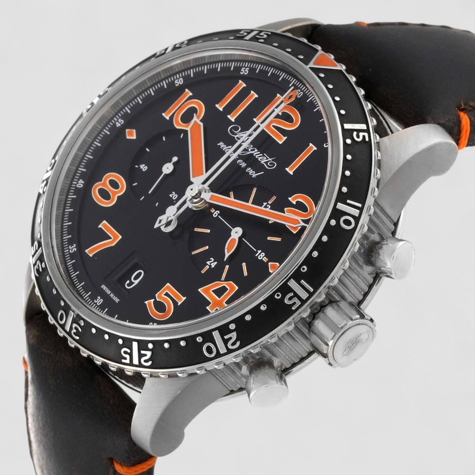 Type XXI Flyback LE Black Dial Titanium Mens Watch