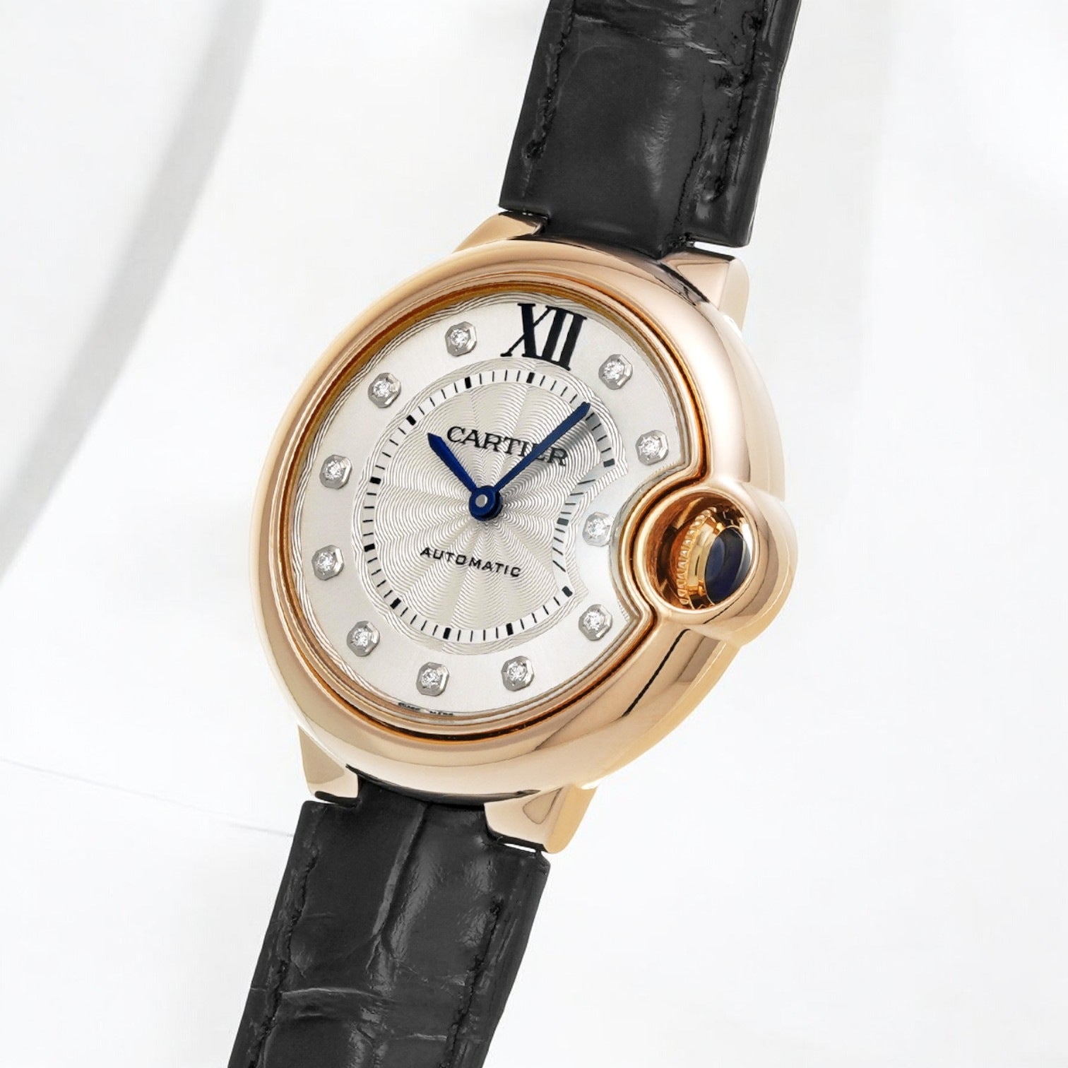 Ballon Bleu de Cartier 33mm Silver/Diamond