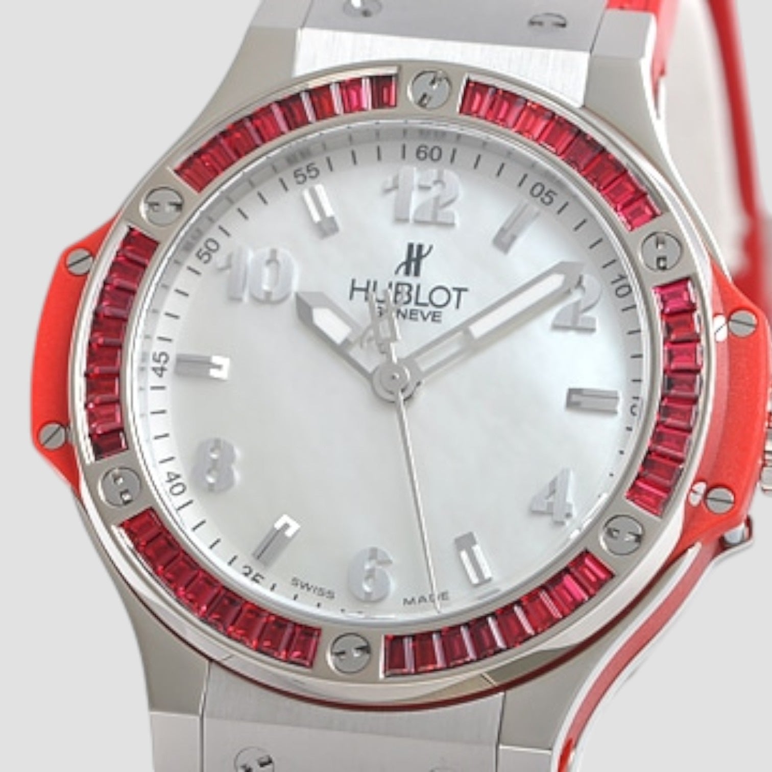 Big Bang Quartz Steel Tutti Frutti 38mm Ladies Watch