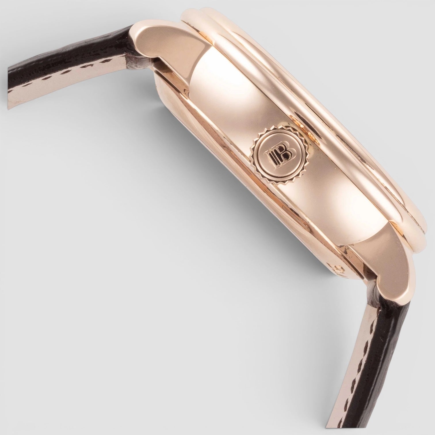 Villeret Demi-Fuseau Horaire 8 Jours 42mm Rose Gold White Dial