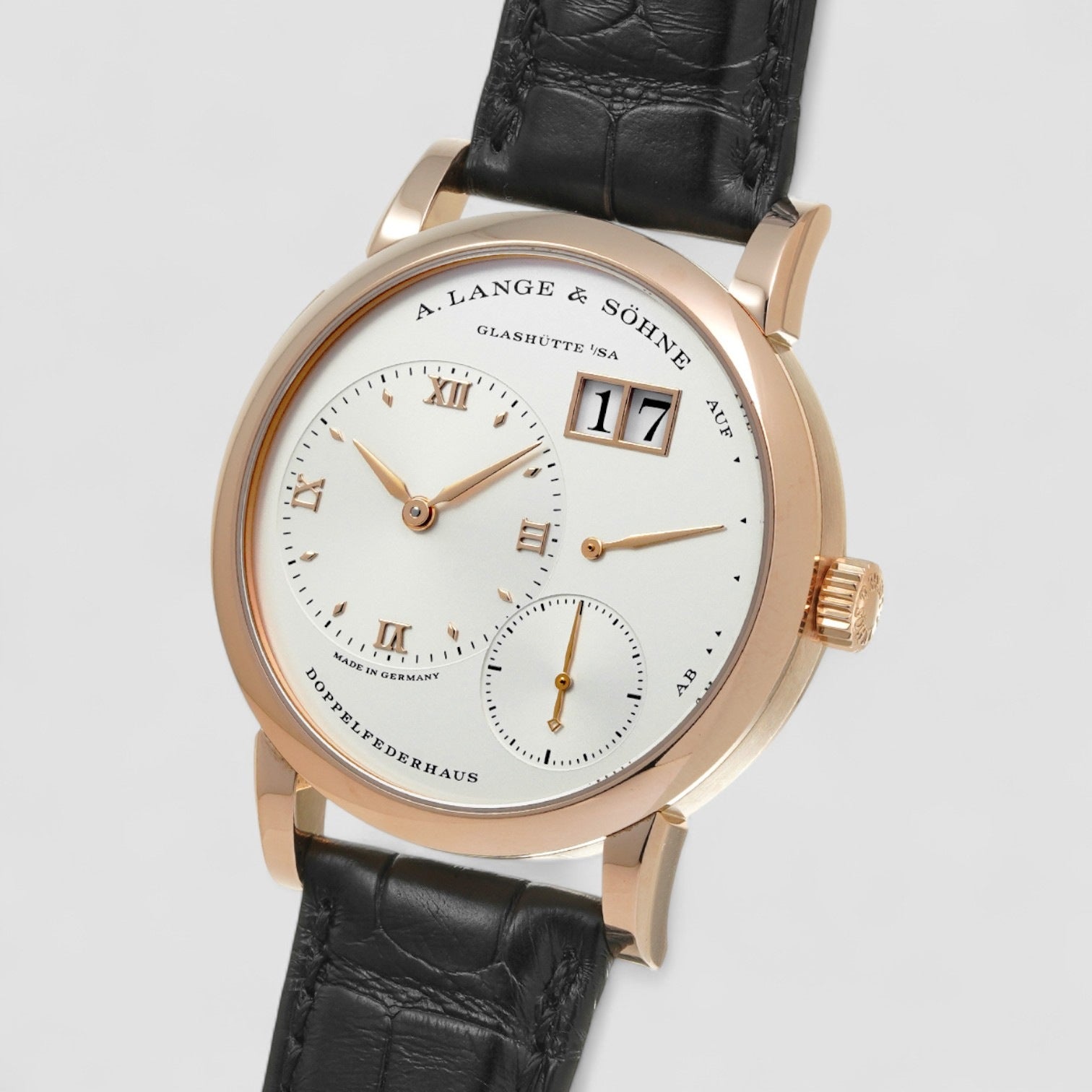 Lange 1 18K Rose Gold DEPLOYANT