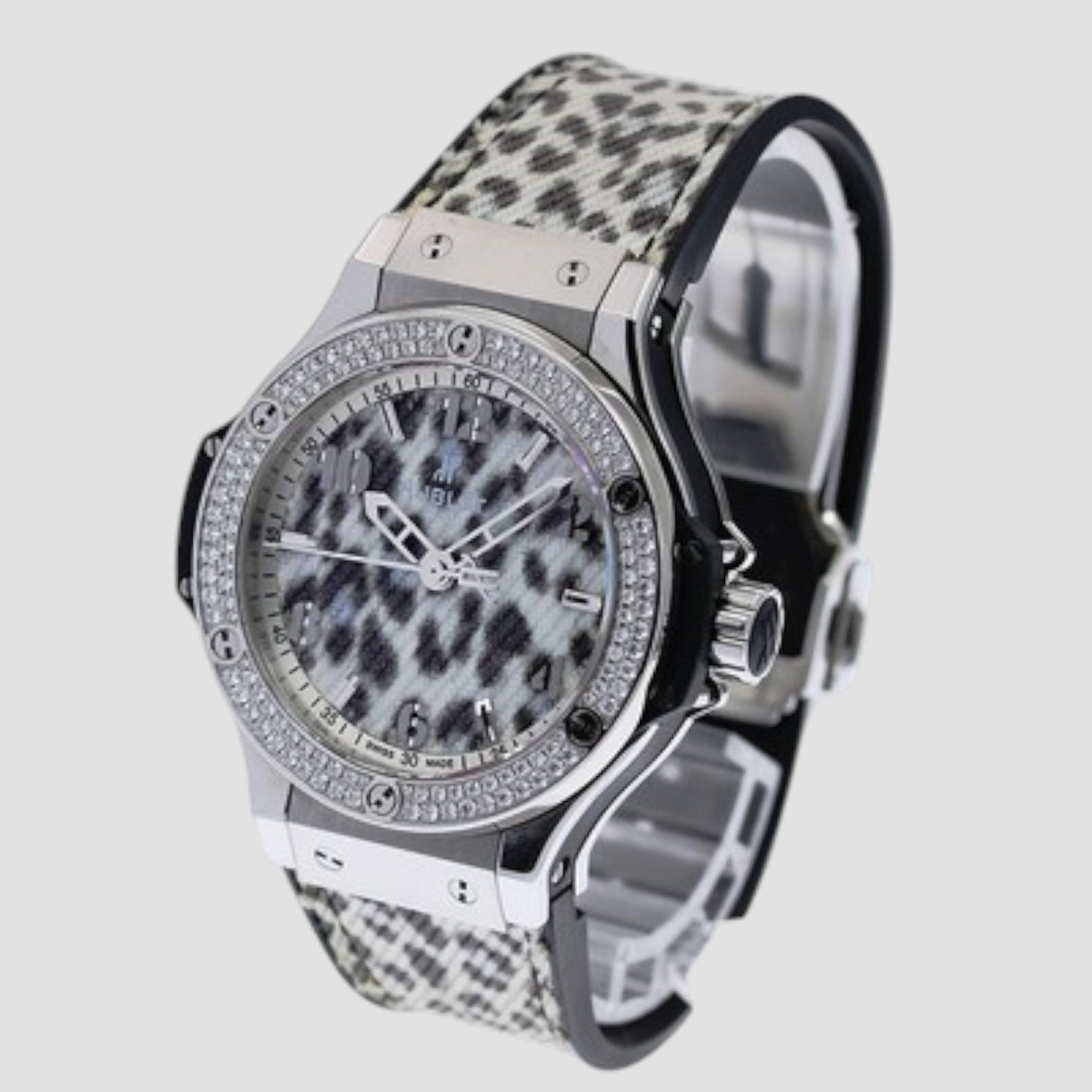 Big Bang Snow Leopard Quartz Ladies