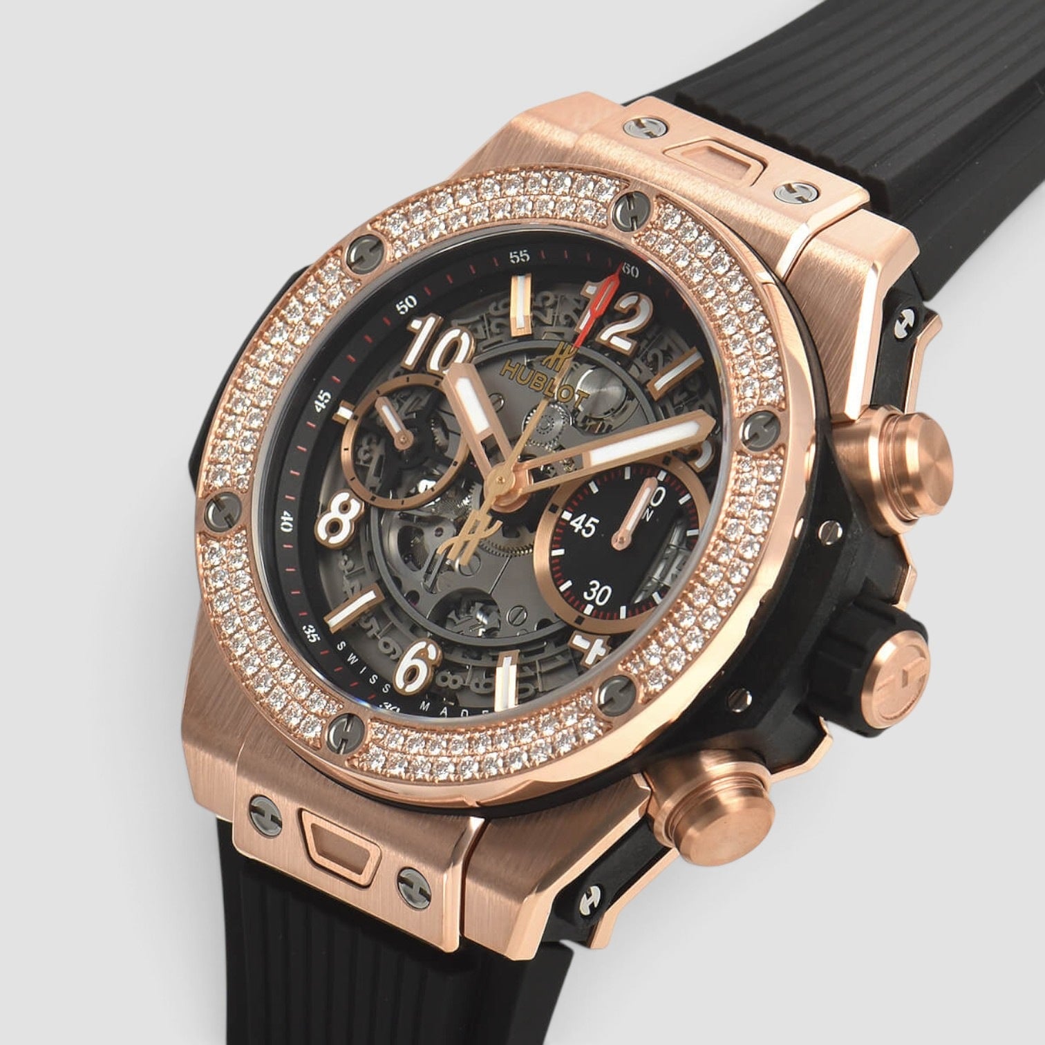 Big Bang Unico King Gold Diamond 42mm