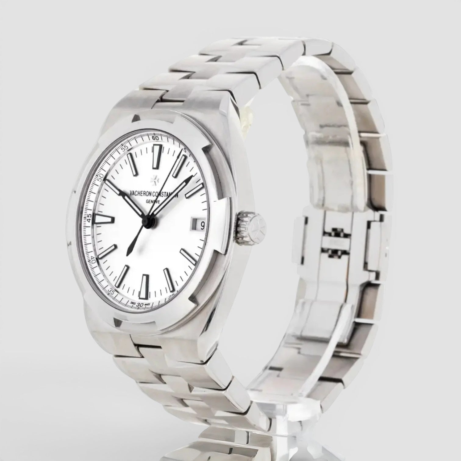 Overseas Automatic 41mm Steel Silver Dial