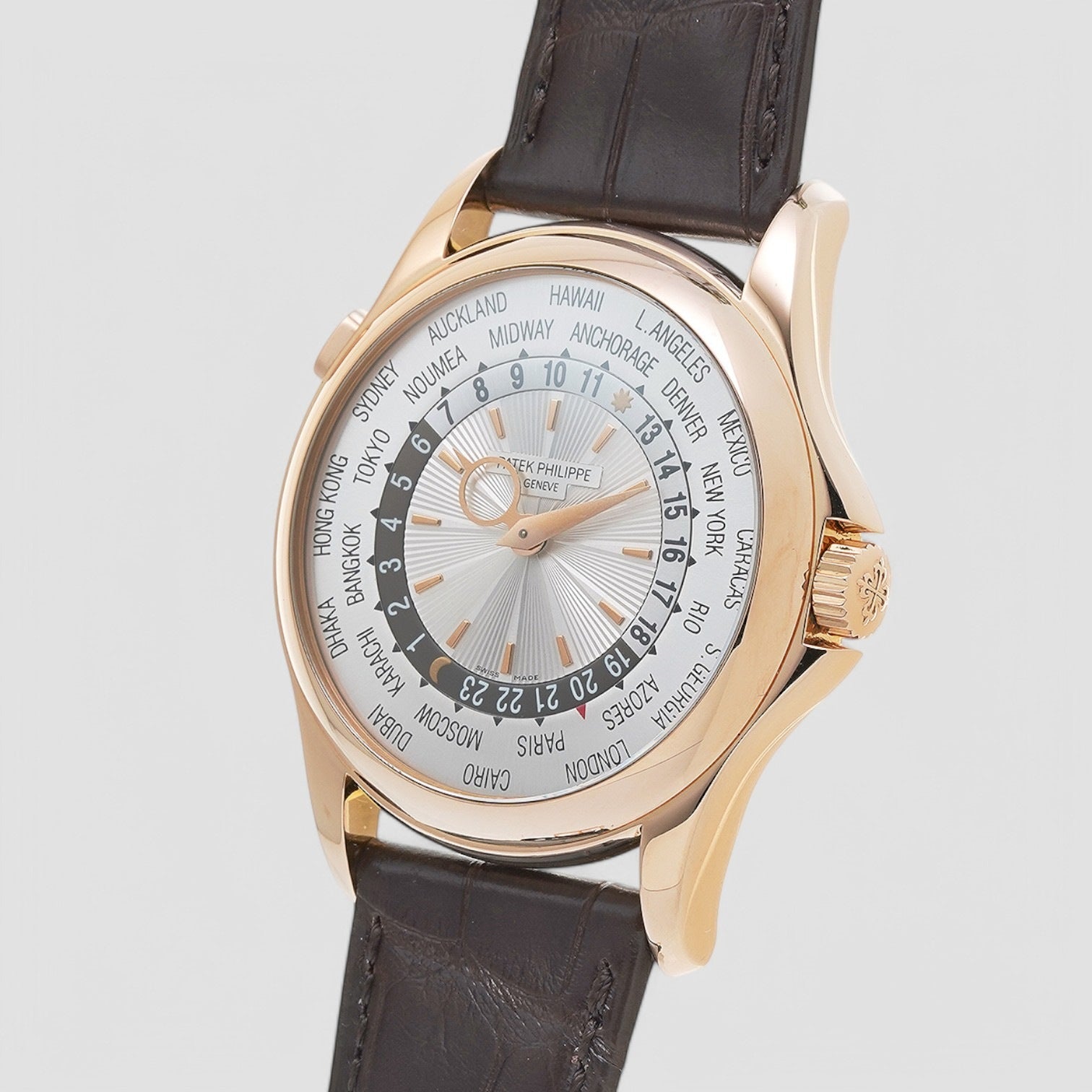 World Time 5130 18K Rose Gold