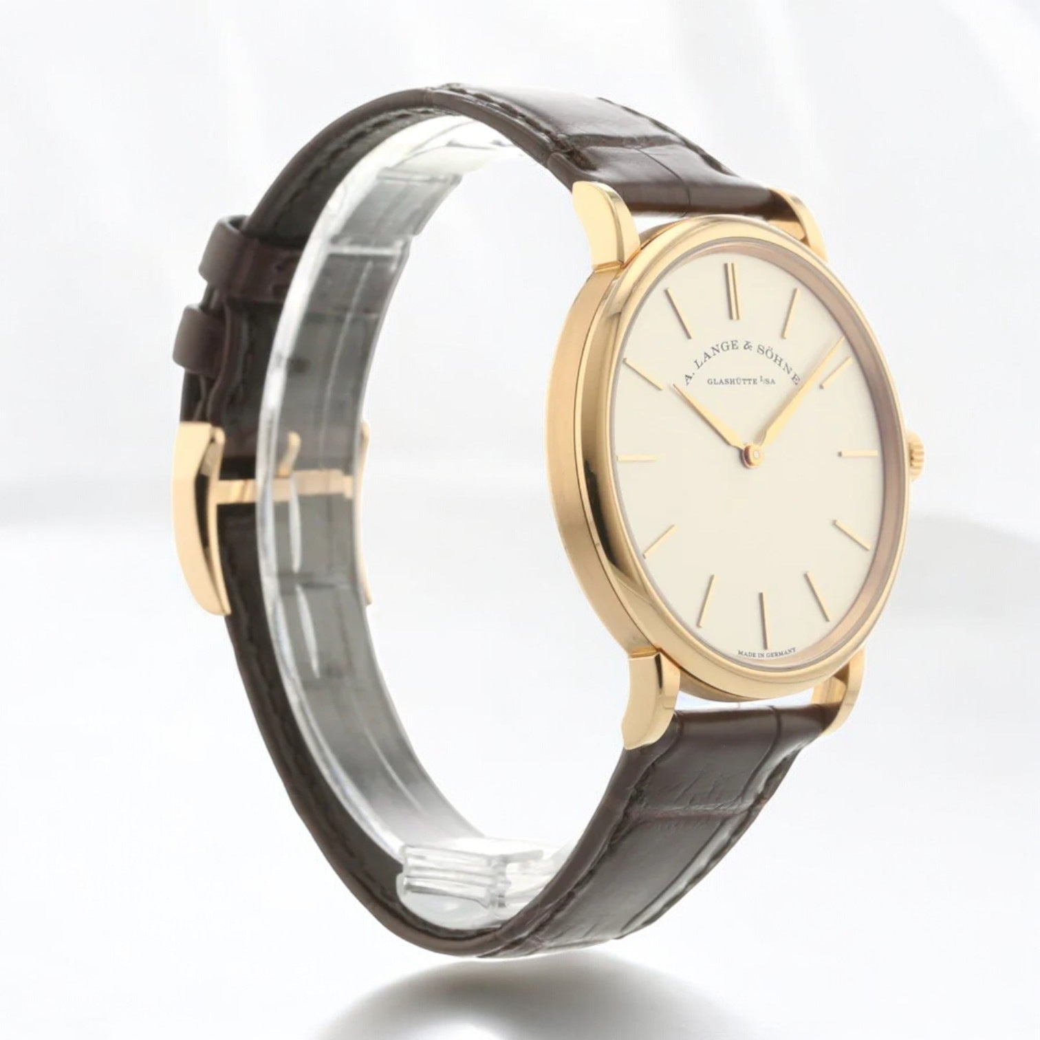 Saxonia Thin 37mm Manual Wind 18K Rose Gold