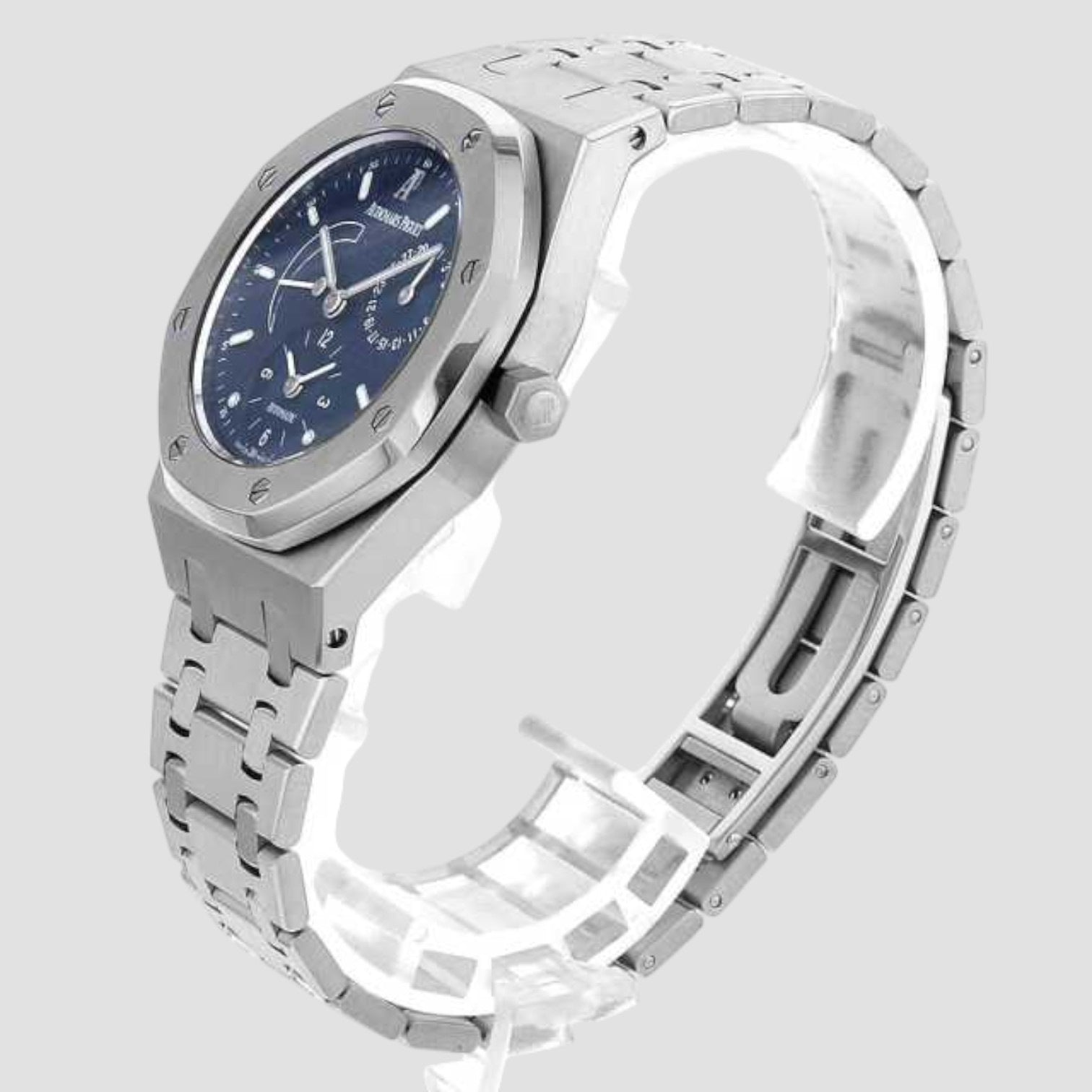 Royal Oak Dual Time 36 Steel / Blue / Bracelet