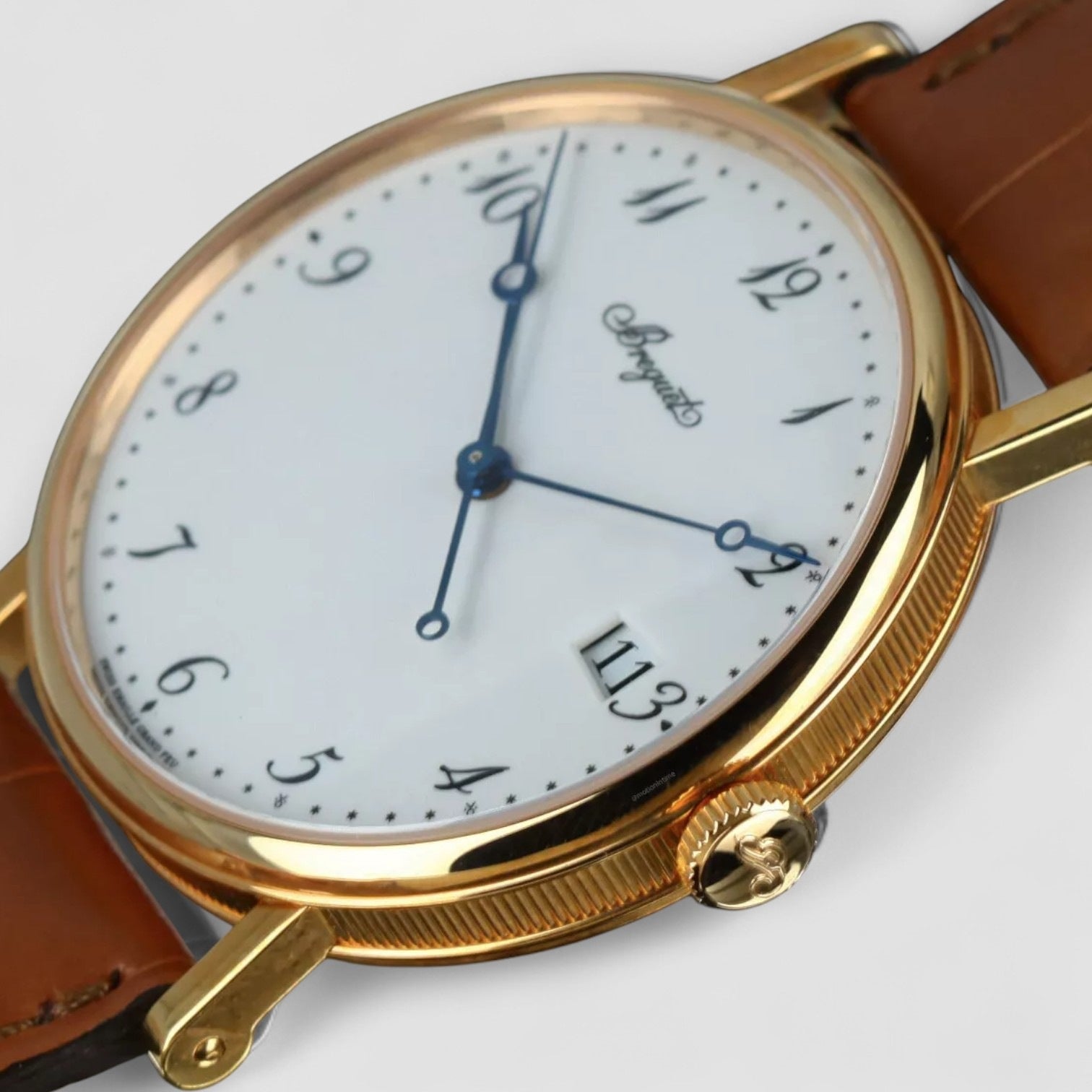 Automatic Enamel Dial 18K Rose Gold