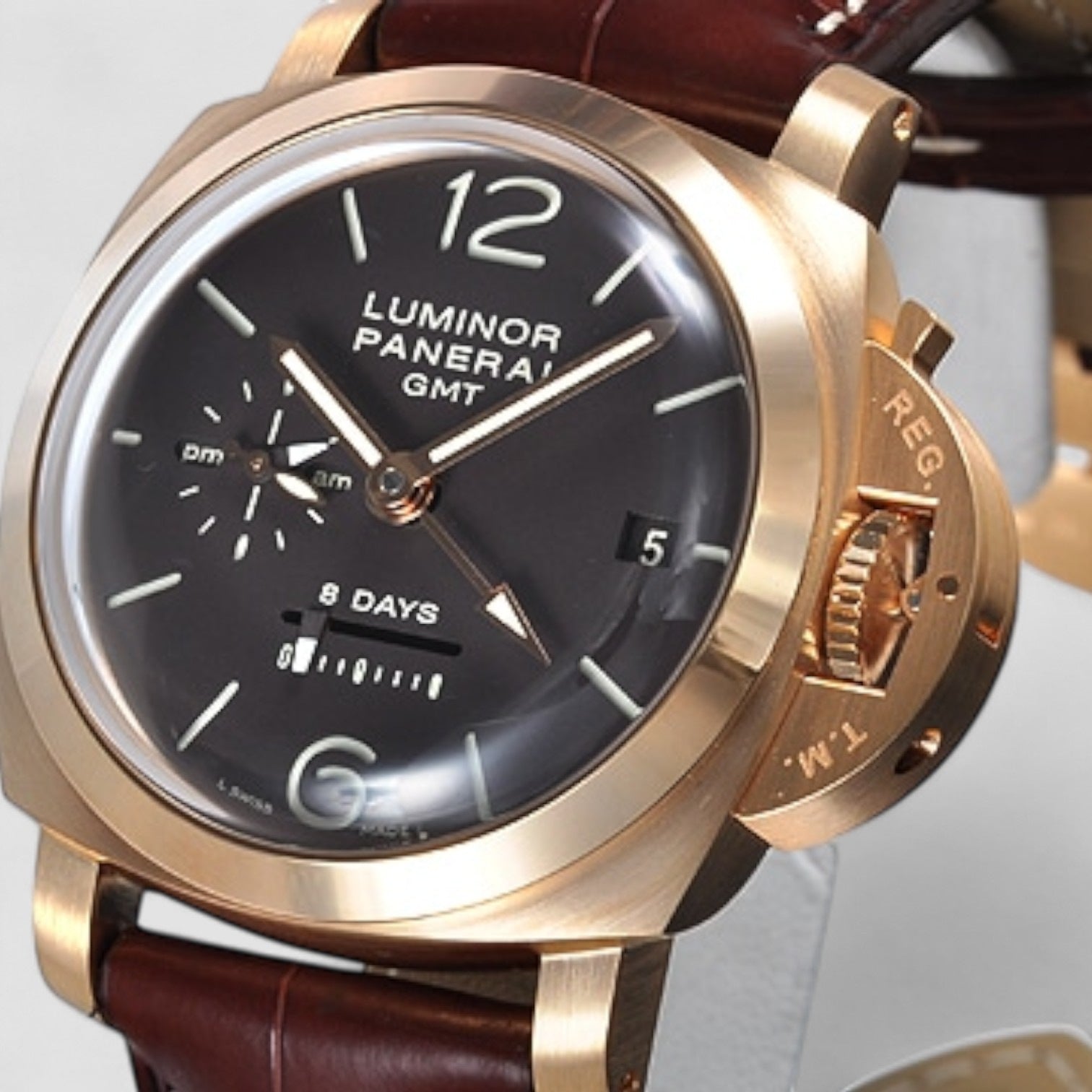 Luminor 1950 8 Days Gmt