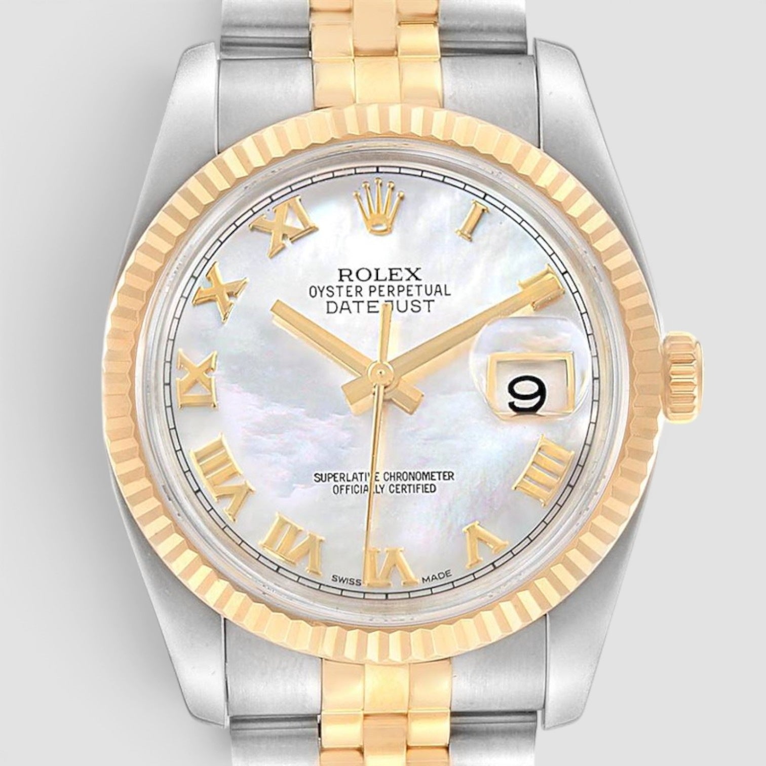 Datejust 36 MOP roman Dial - Jubilee bracelet
