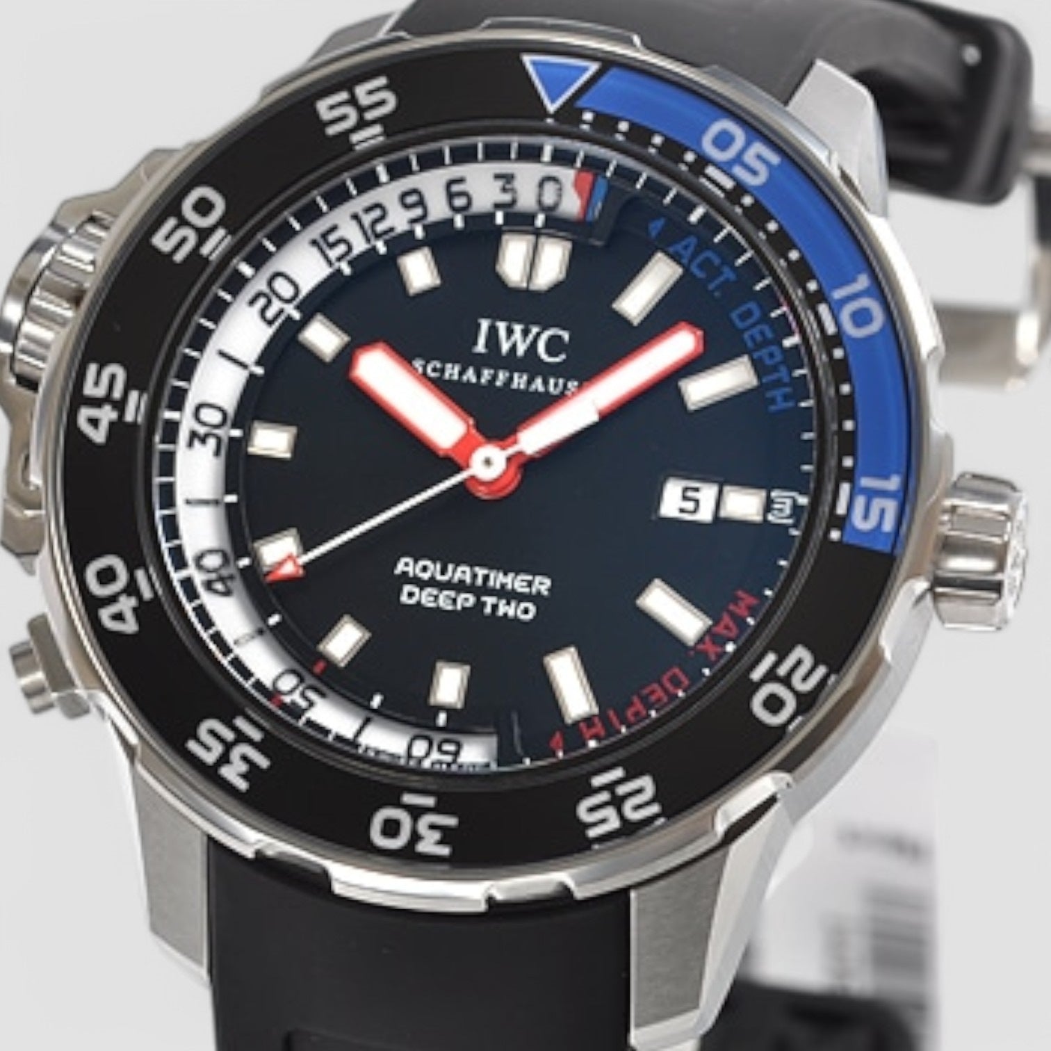 Aquatimer DEEP TWO SS / Rubber