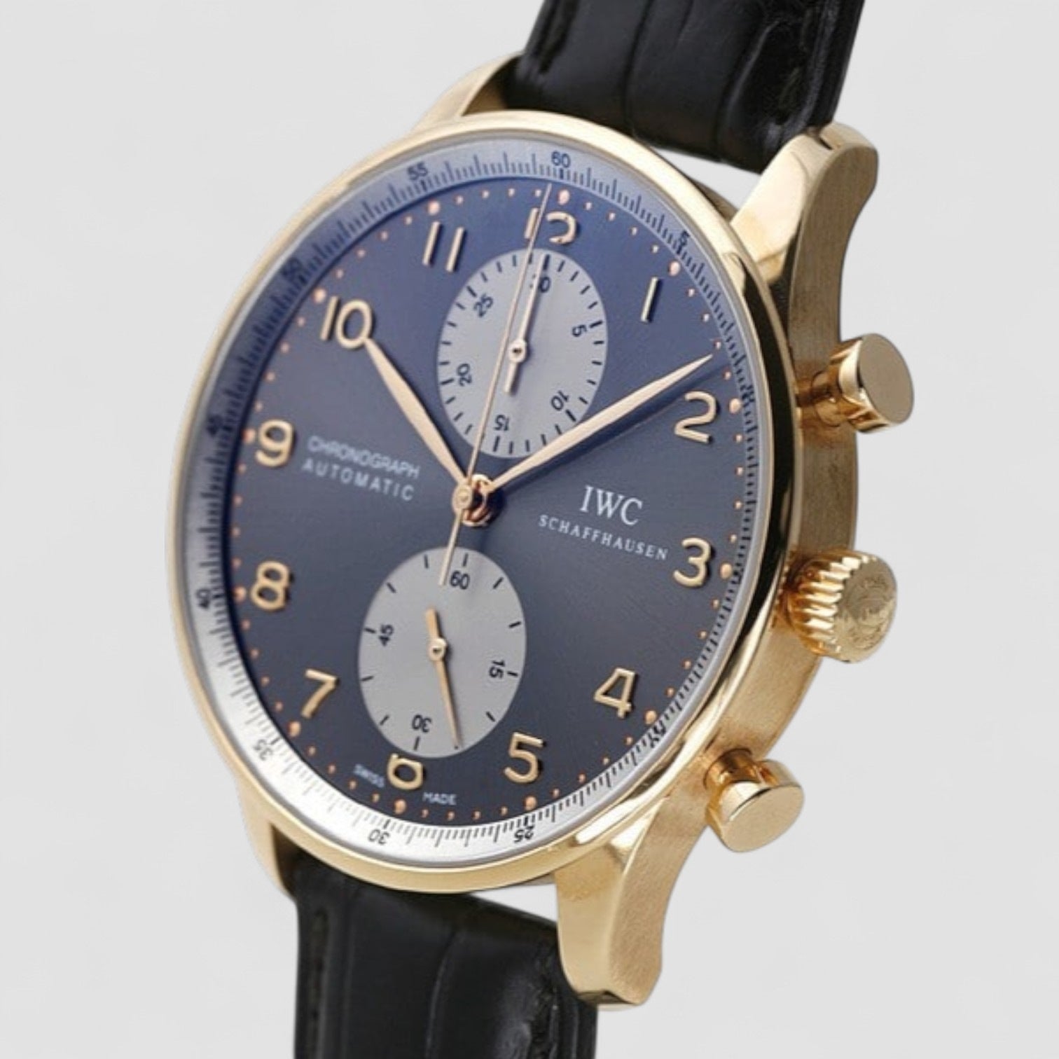 Portuguese Chronograph "JACKIE CHAN Charitable Foundation" 18k RG Limit