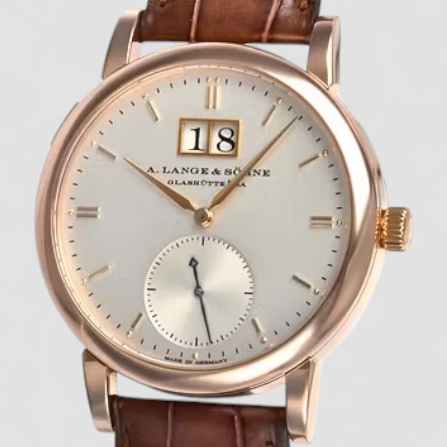 Rose Gold Saxonia Automatic Watch