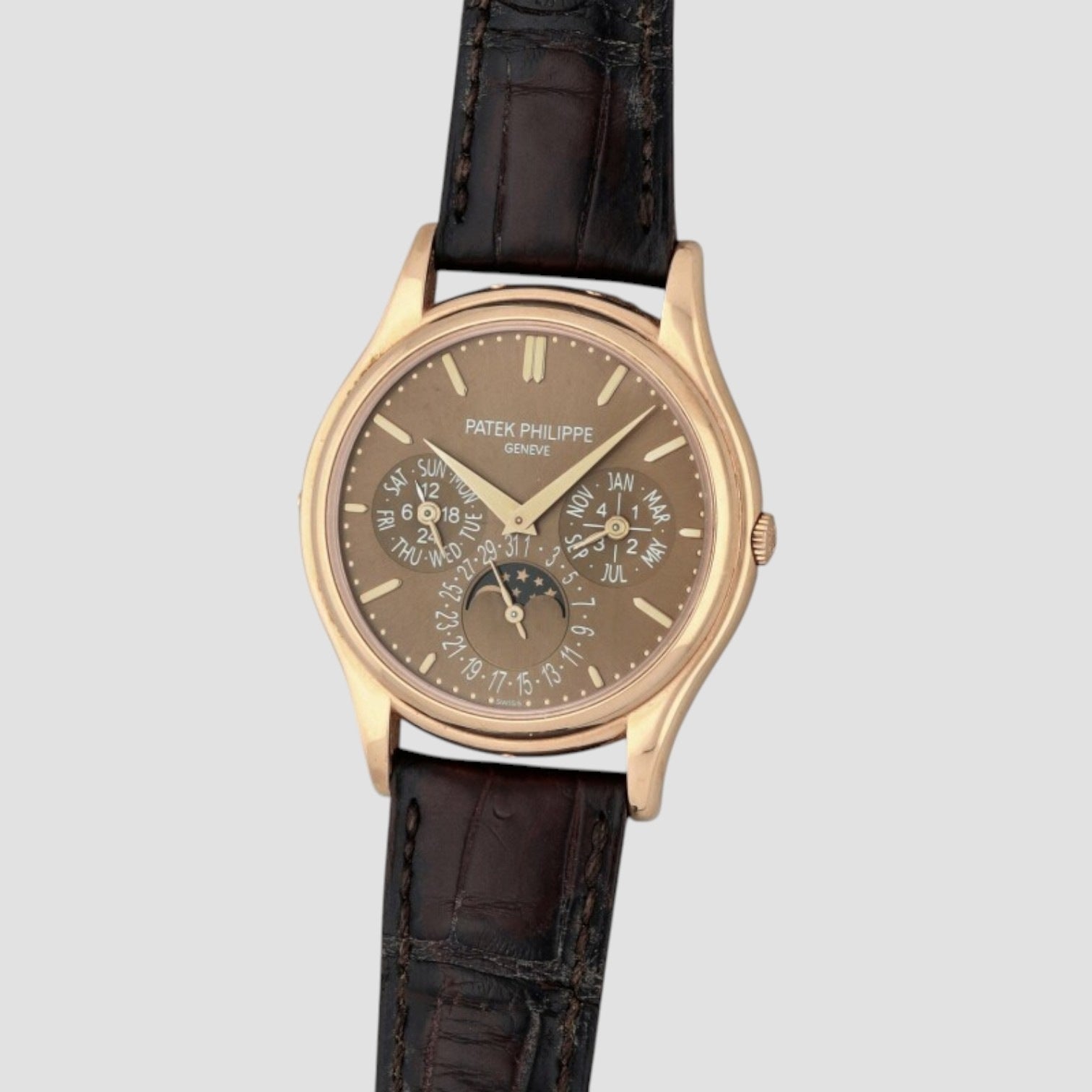 Perpetual Calendar 5140R Brown Dial 18K Rose Gold