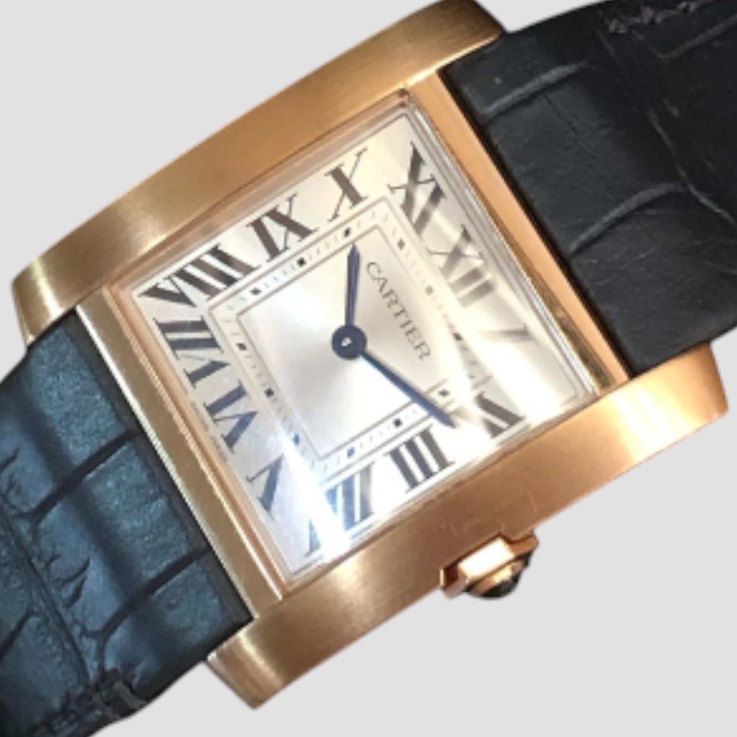 Tank Française Gold Ladies Watch