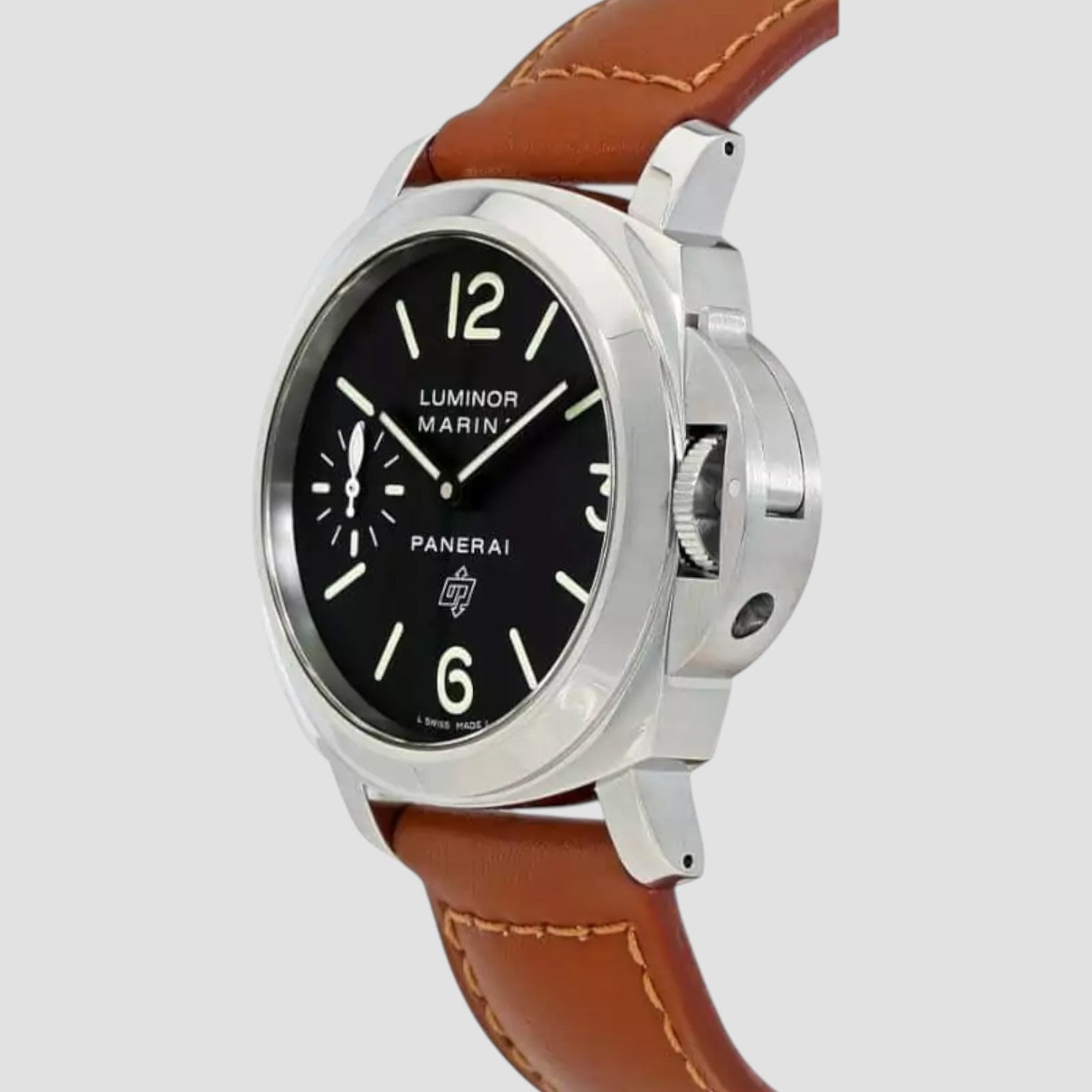 Luminor Base Logo 44mm Steel Mens Watch