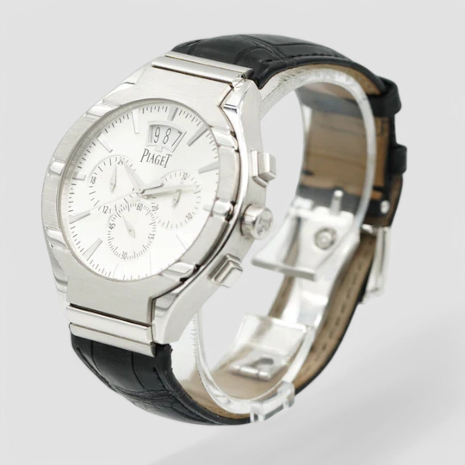 Polo 18K White Gold Flyback GMT
