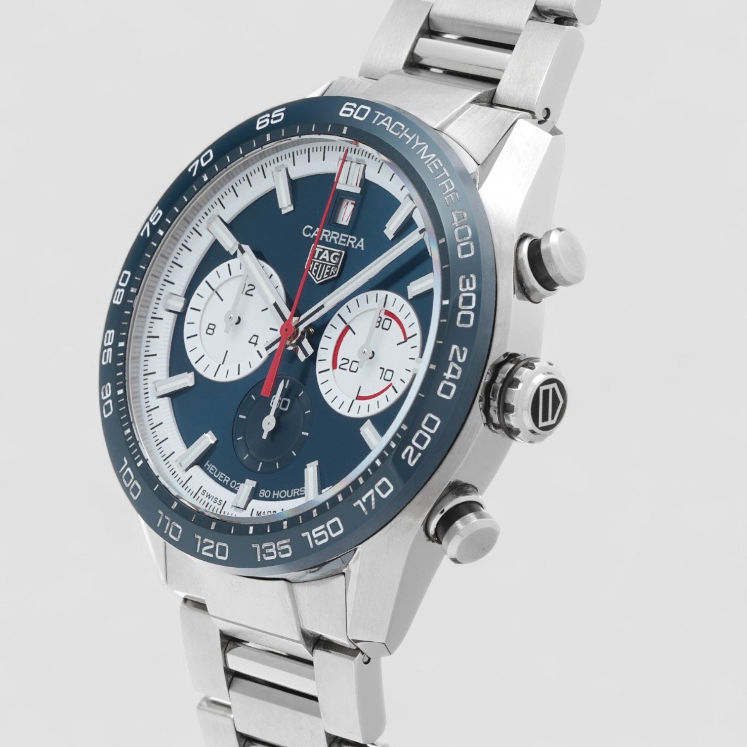 Carrera Chronograph Automatic Blue Dial Men's Watch