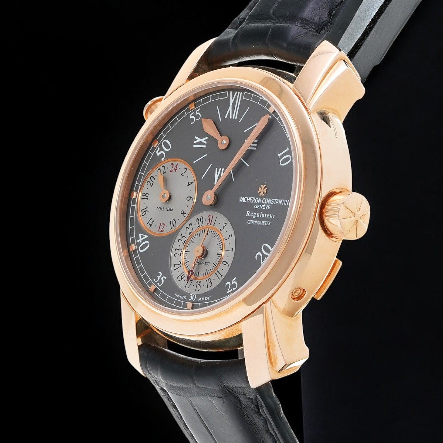 Malte Dual Time Regulator BOUTIQUE EDITION, PINK GOLD Limited
