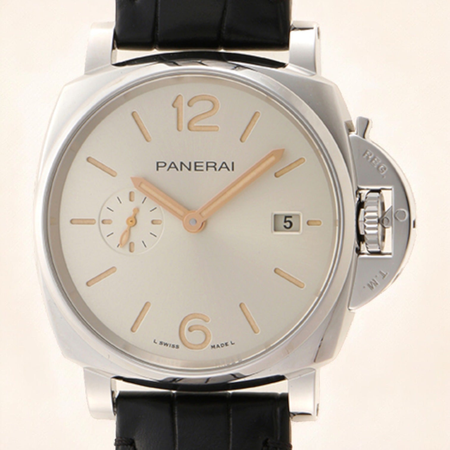 Luminor Due - Ivory Dial & Leather Strap