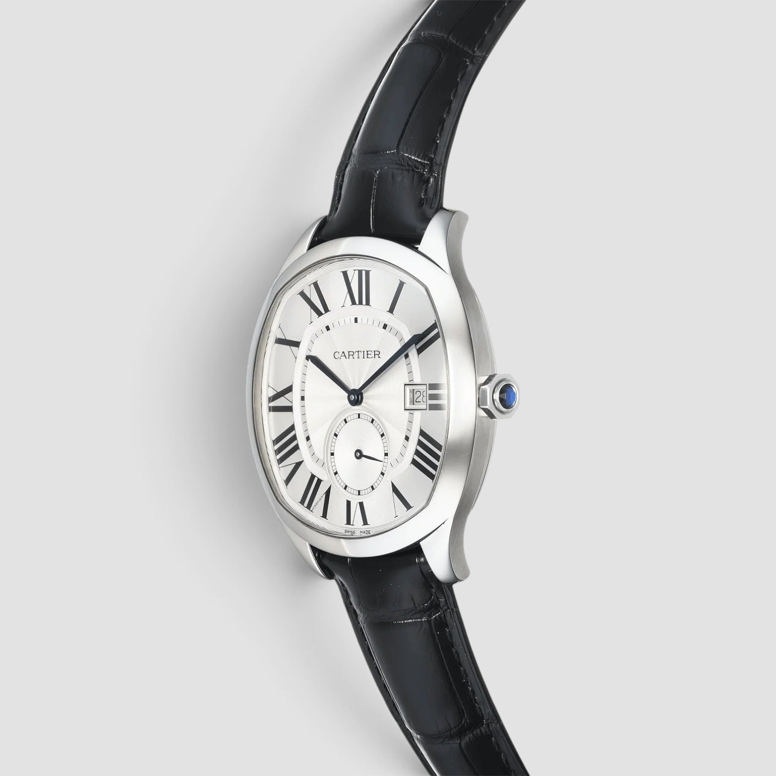 Drive de Cartier 40mm Stainless Steel Silver Dial
