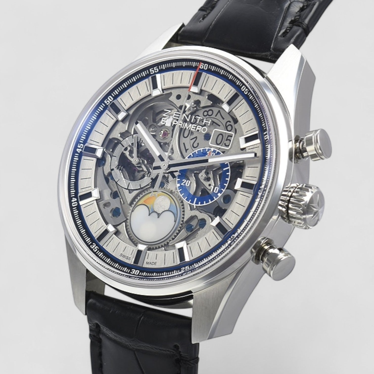 Chronomaster El Primero Grande Date Full Open Mens Watch