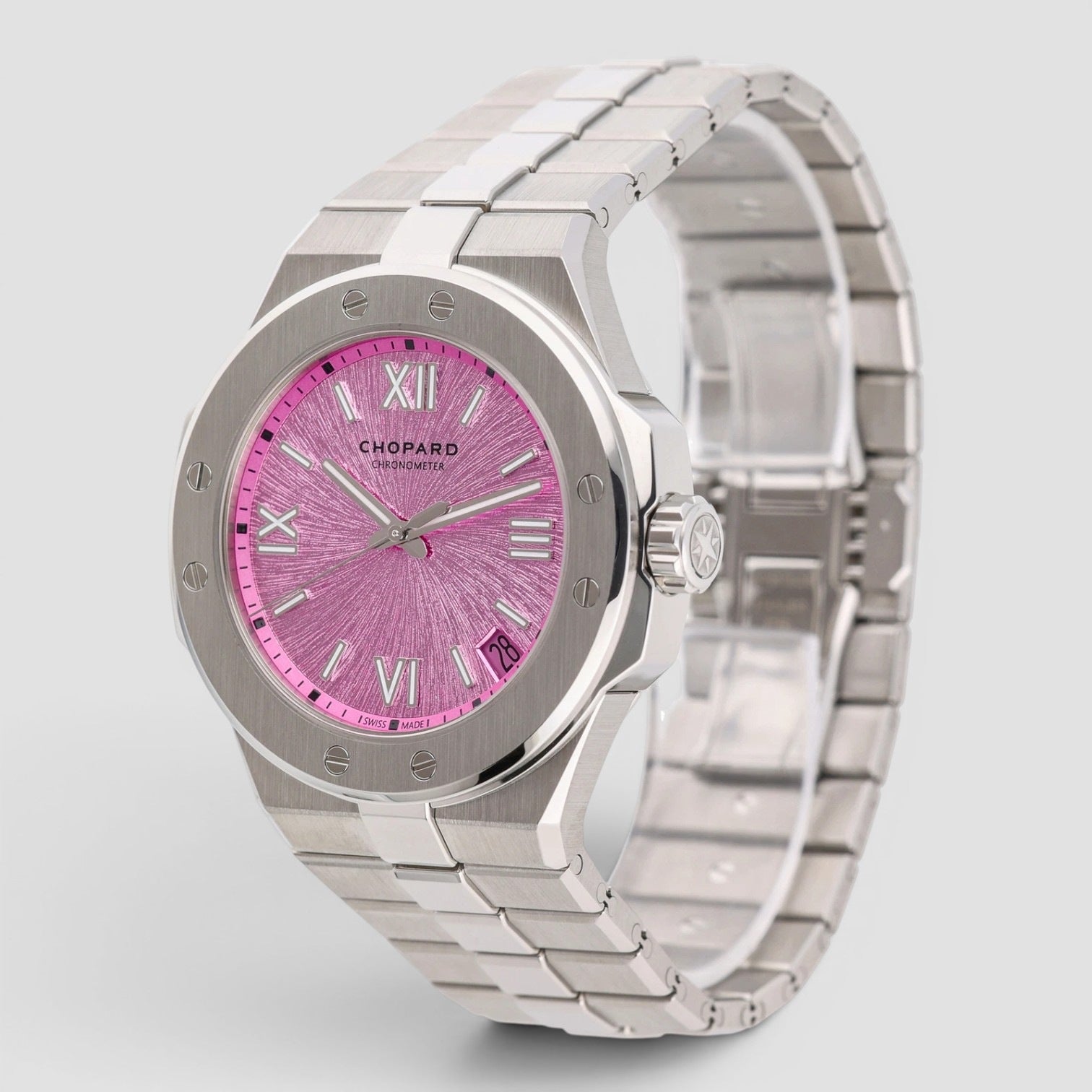Alpine Eagle 41mm Steel case Pink Dial
