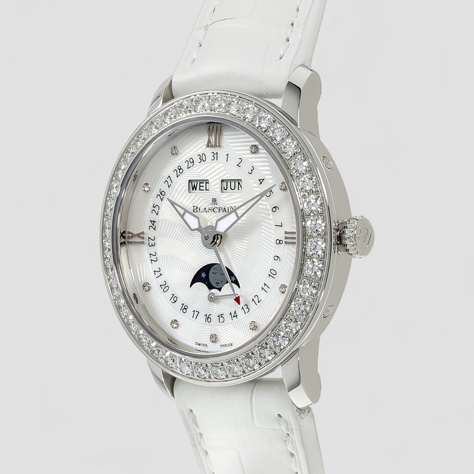 Automatic Moon Phase Complete Calendar Ladies Watch